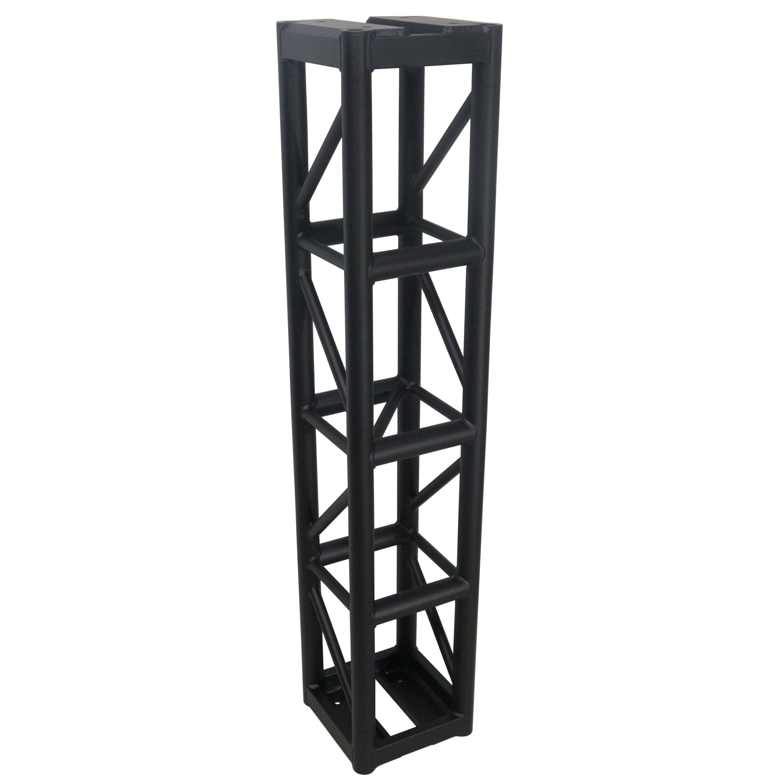ProX 5 Ft. BoltX Black Bolted 12 Inch Professional Box Truss Segment | 3mm Wall – Black Finish