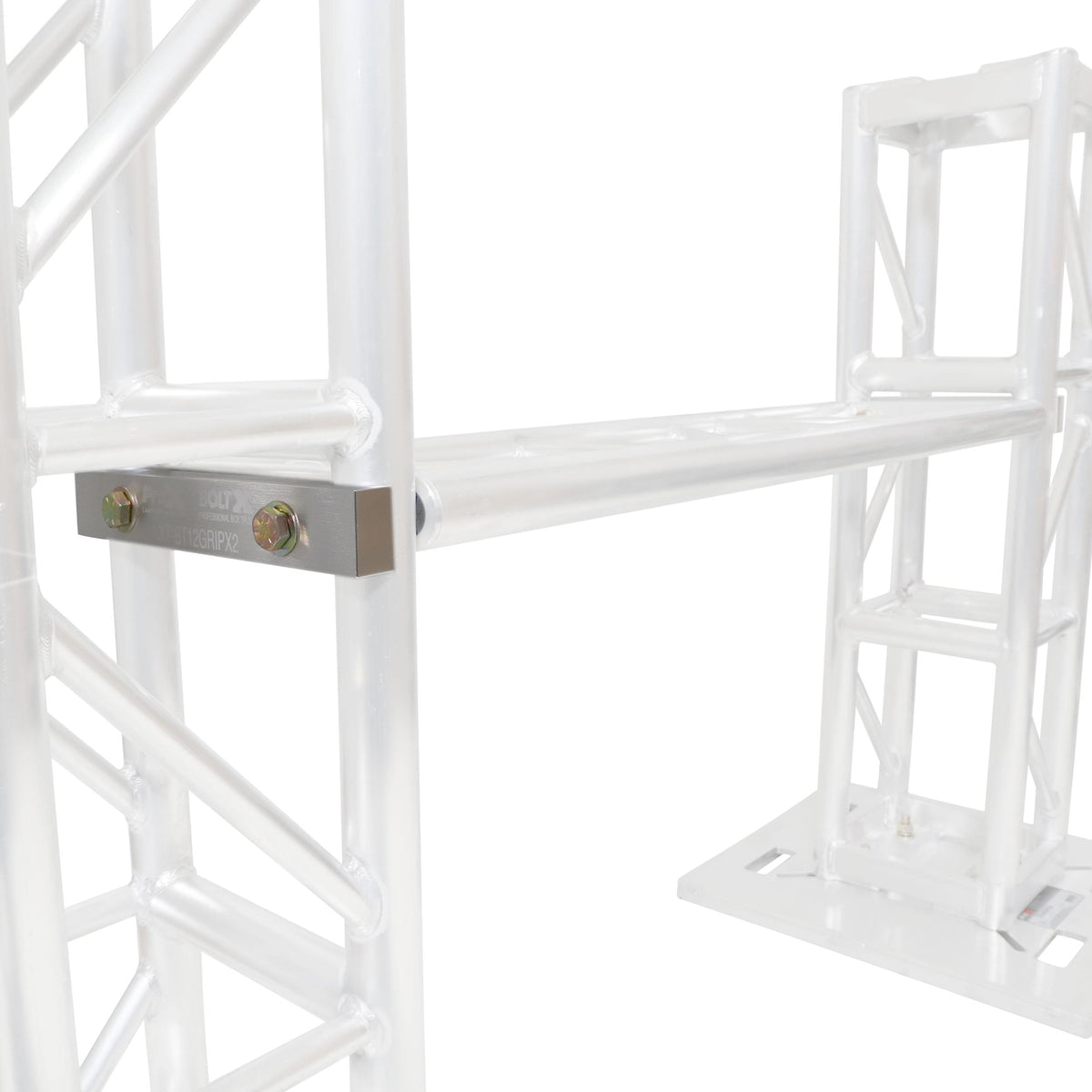 ProX Set of 2 Grip Block Grapple Bars for 12" BoltX Truss – Includes Grade 8 Bolts.