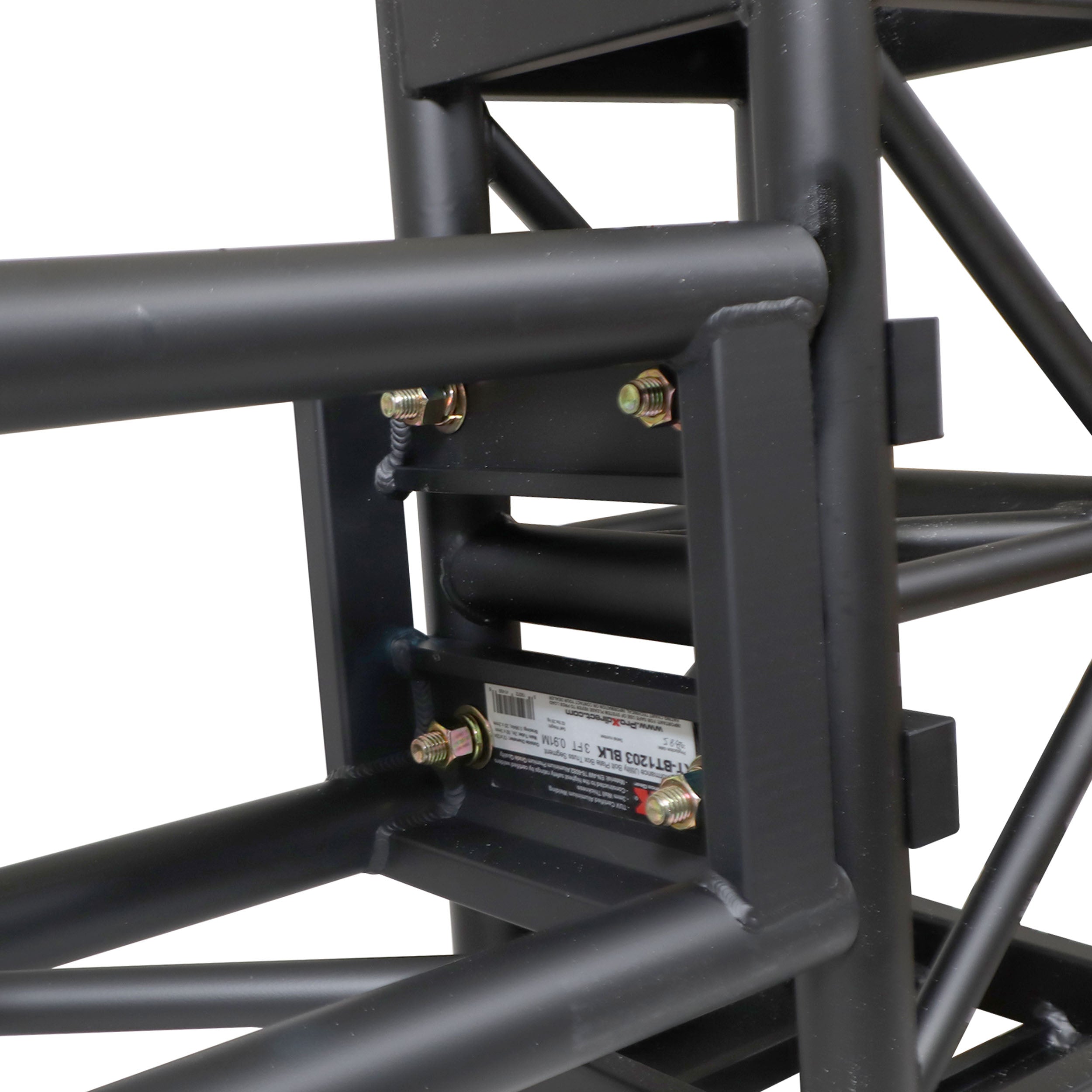 ProX Set of 2 Grip Block Grapple Bars for 12" BoltX Truss – Includes Grade 8 Bolts in Black