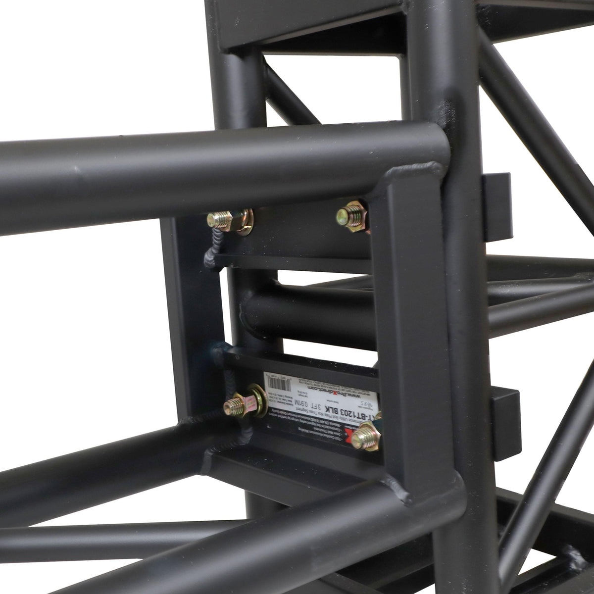 ProX Set of 2 Grip Block Grapple Bars for 12" BoltX Truss – Includes Grade 8 Bolts in Black.
