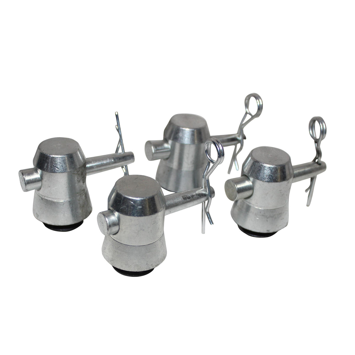 ProX Truss Base Plate Half Conical Connector Pack of 4 with Pin and safety clip.