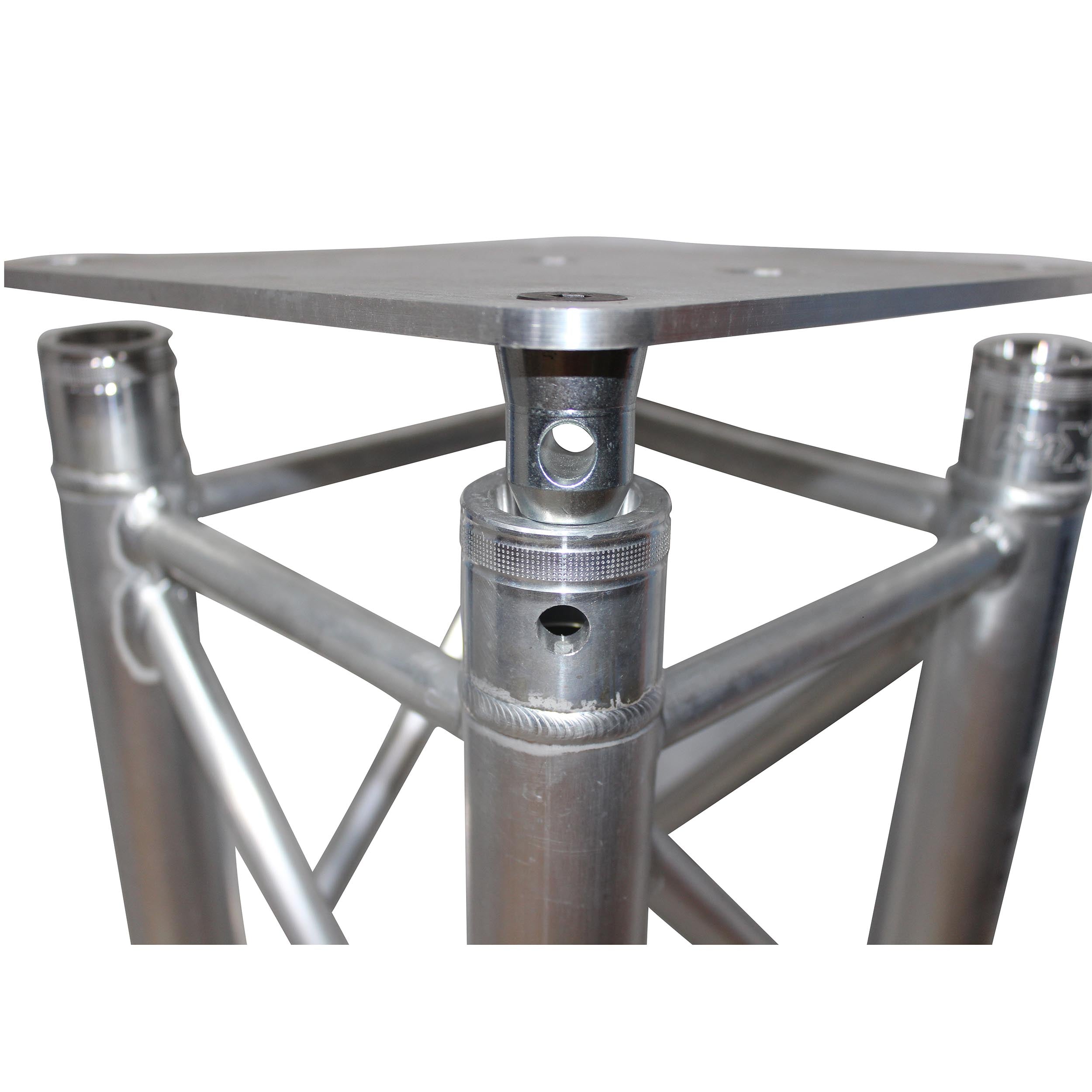 ProX Truss Base Plate Half Conical Connector Pack of 4 with Pin and safety clip