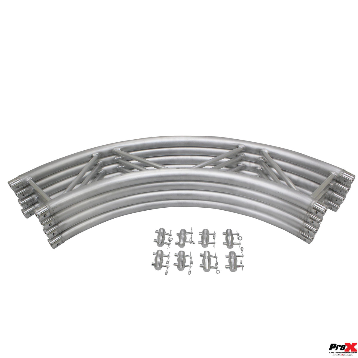 ProX 2.0M - 6.56ft Flat I-Beam Circle Truss Package | 4 - 90° Segments | 2mm Wall.