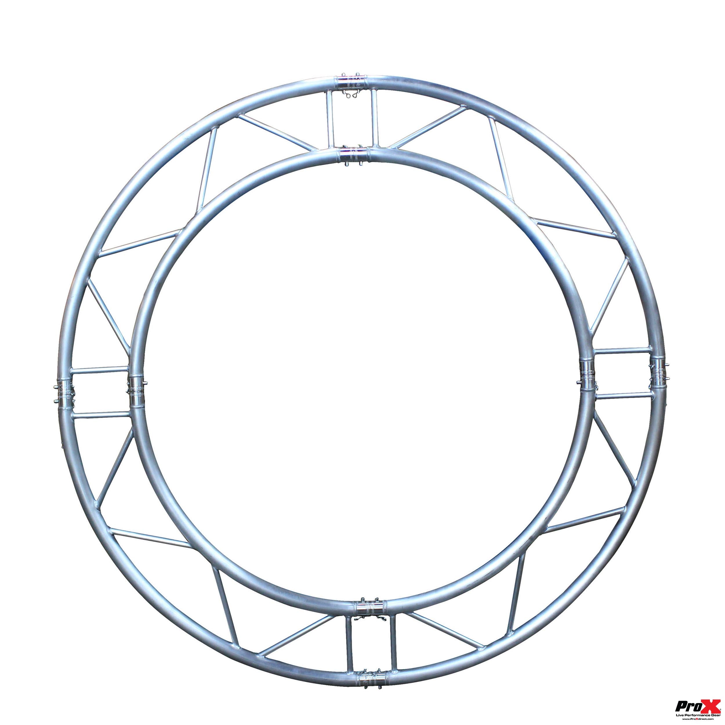 ProX 2.0M - 6.56ft Flat I-Beam Circle Truss Package | 4 - 90° Segments | 2mm Wall