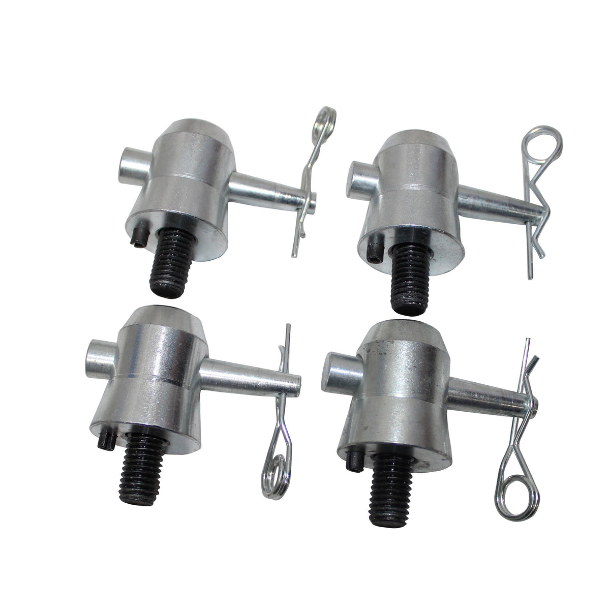 ProX Pack of 4 Truss Junction Box Connector Pack Half Conical Connectors with Pins, Bolts & Safety Clips.
