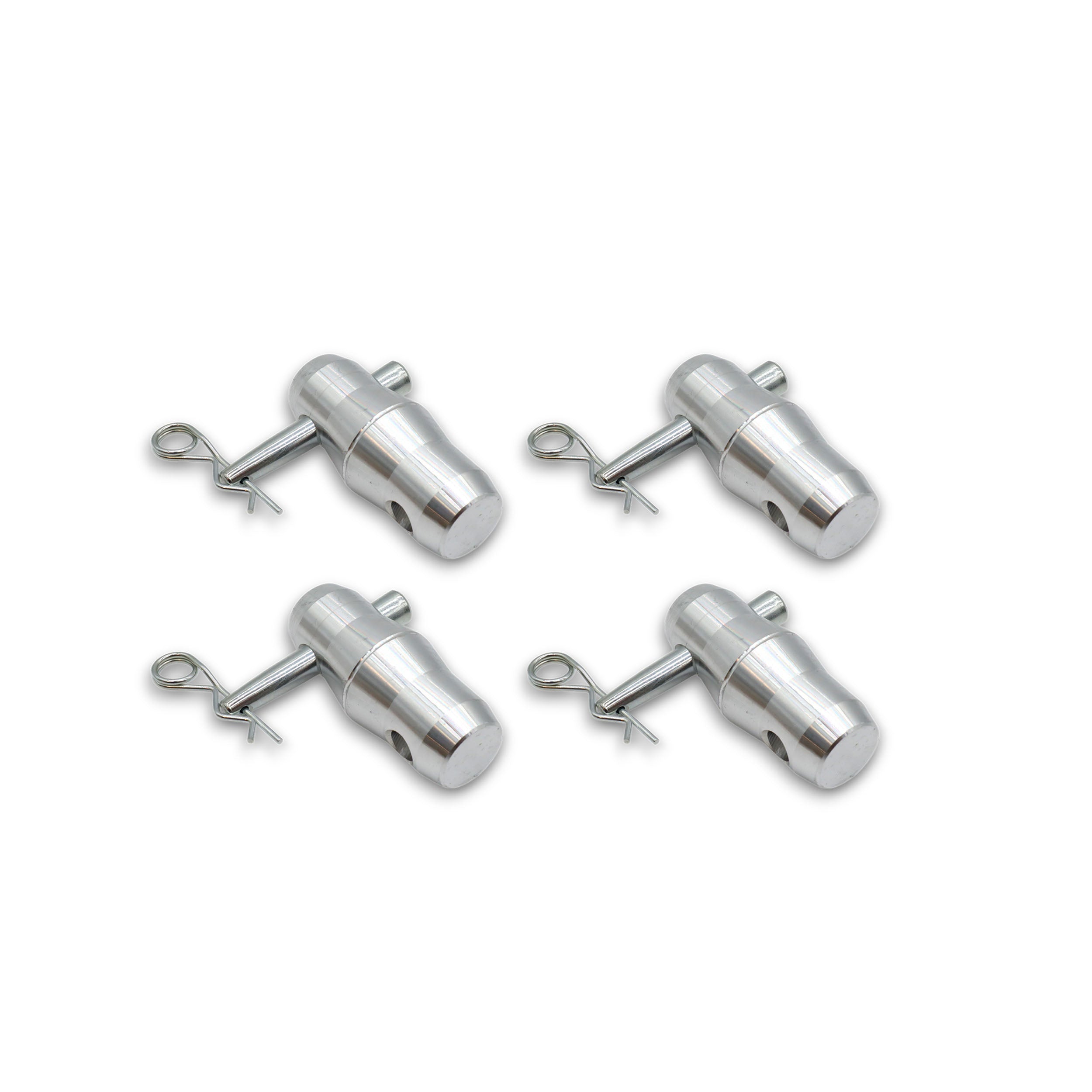 ProX Set of (4) Double Sided Conical Couplers with connectors and pins