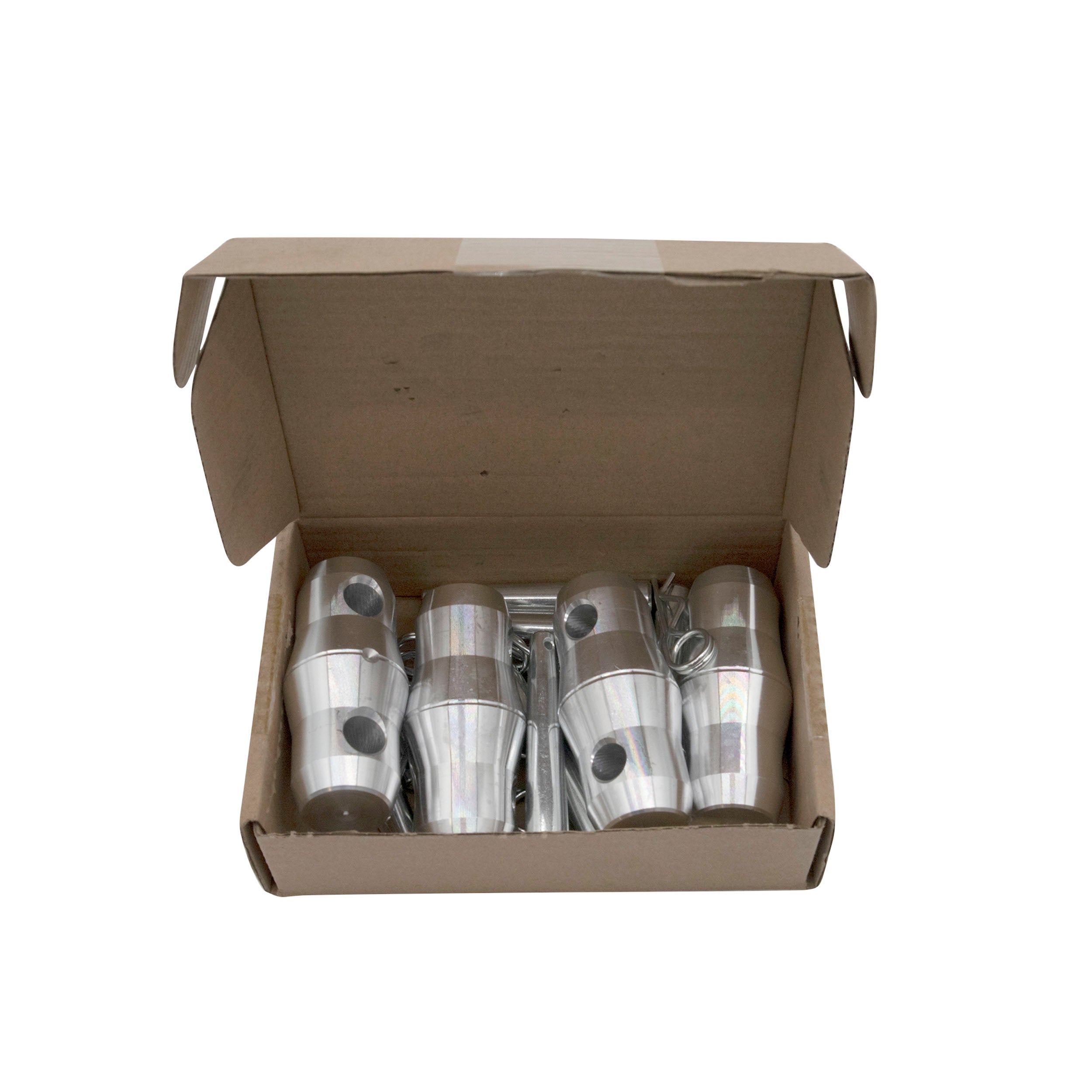 ProX Set of (4) Double Sided Conical Couplers with connectors and pins.