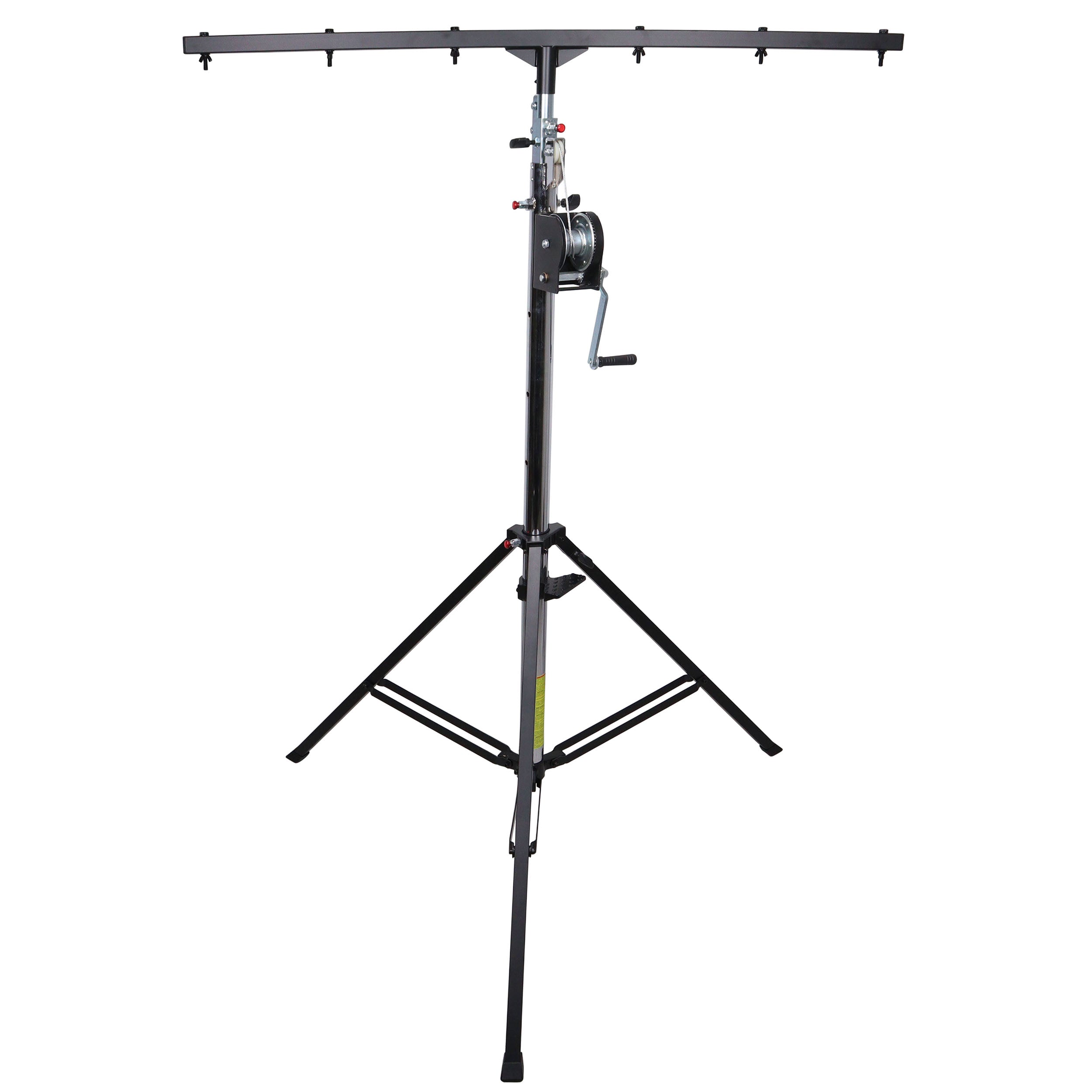 ProX 14 Ft Heavy-duty Lighting Crank Stand for Lifting Truss 220 lbs Capacity Incl 5ft T-Bar