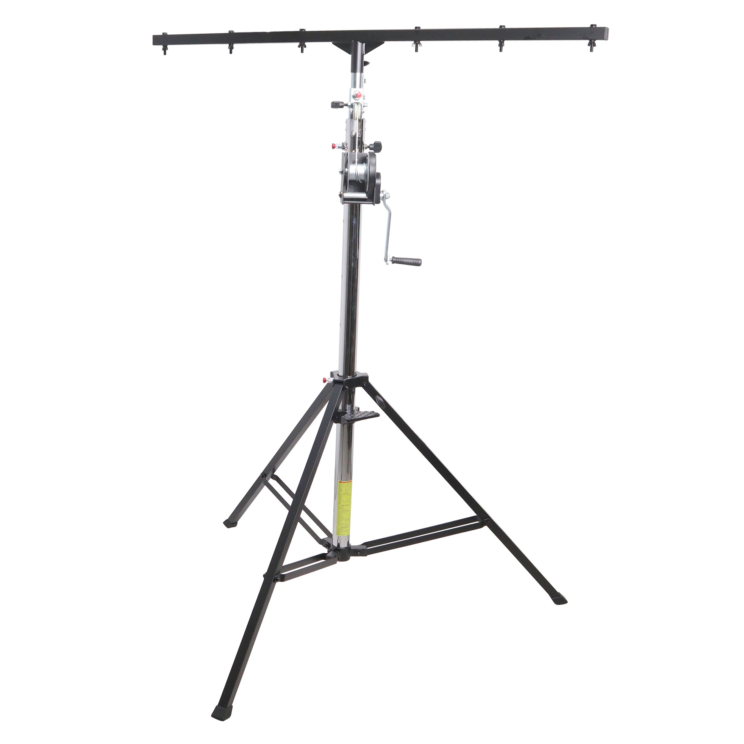 ProX 14 Ft Heavy-duty Lighting Crank Stand for Lifting Truss 220 lbs Capacity Incl 5ft T-Bar