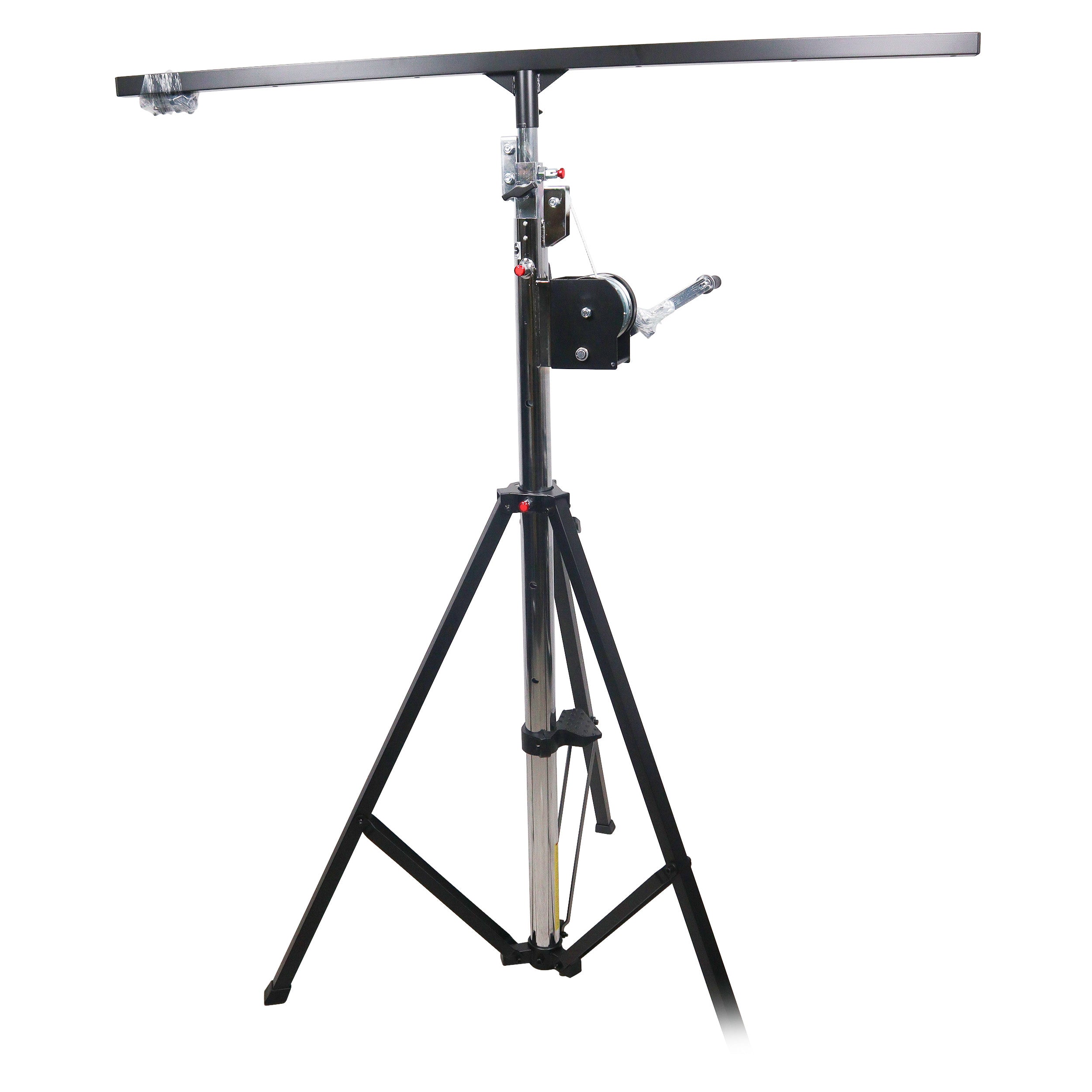 ProX 14 Ft Heavy-duty Lighting Crank Stand for Lifting Truss 220 lbs Capacity Incl 5ft T-Bar