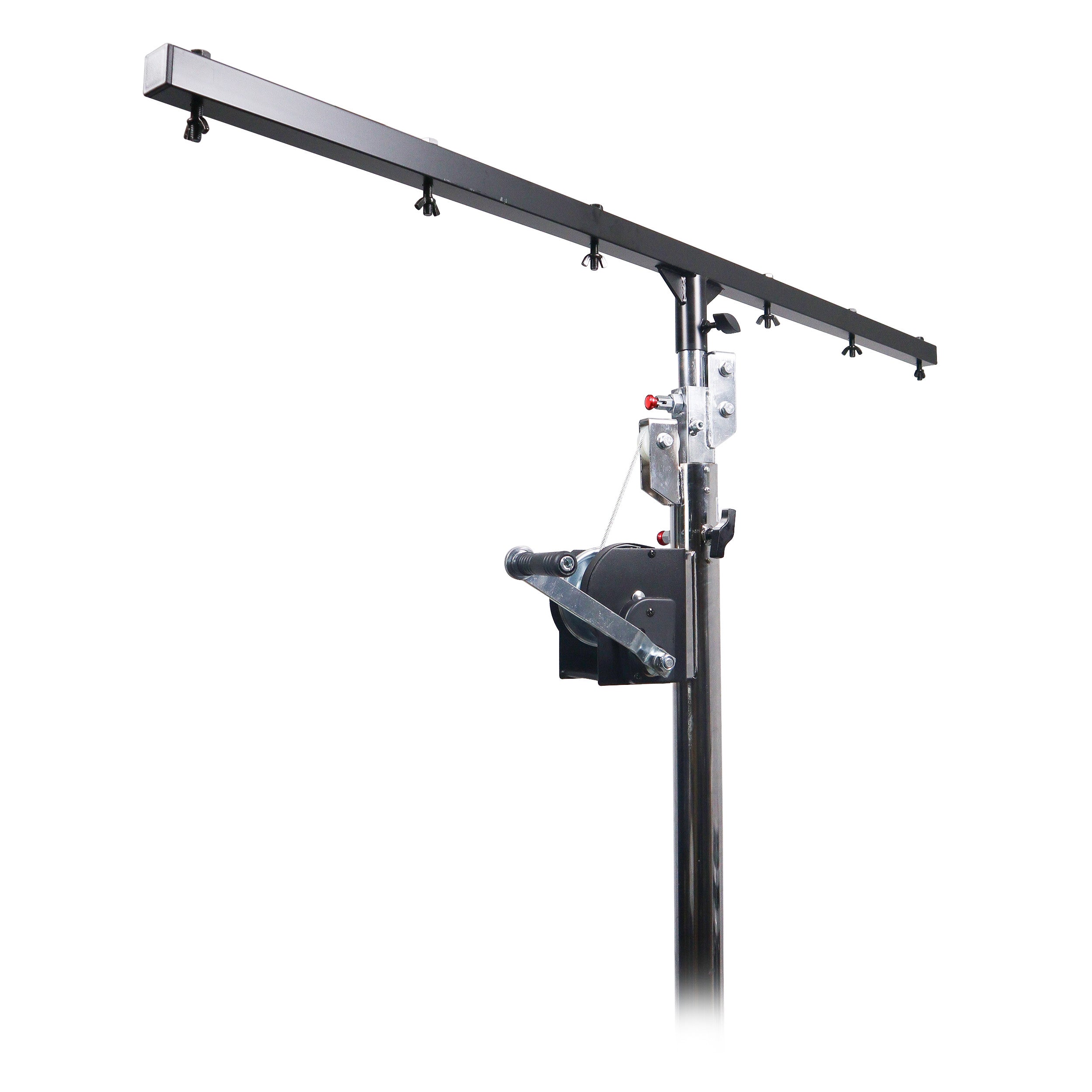 ProX 14 Ft Heavy-duty Lighting Crank Stand for Lifting Truss 220 lbs Capacity Incl 5ft T-Bar