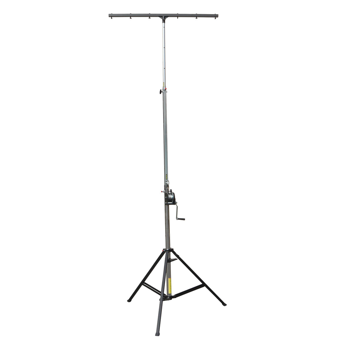 ProX 14 Ft Heavy-duty Lighting Crank Stand for Lifting Truss 220 lbs Capacity Incl 5ft T-Bar.