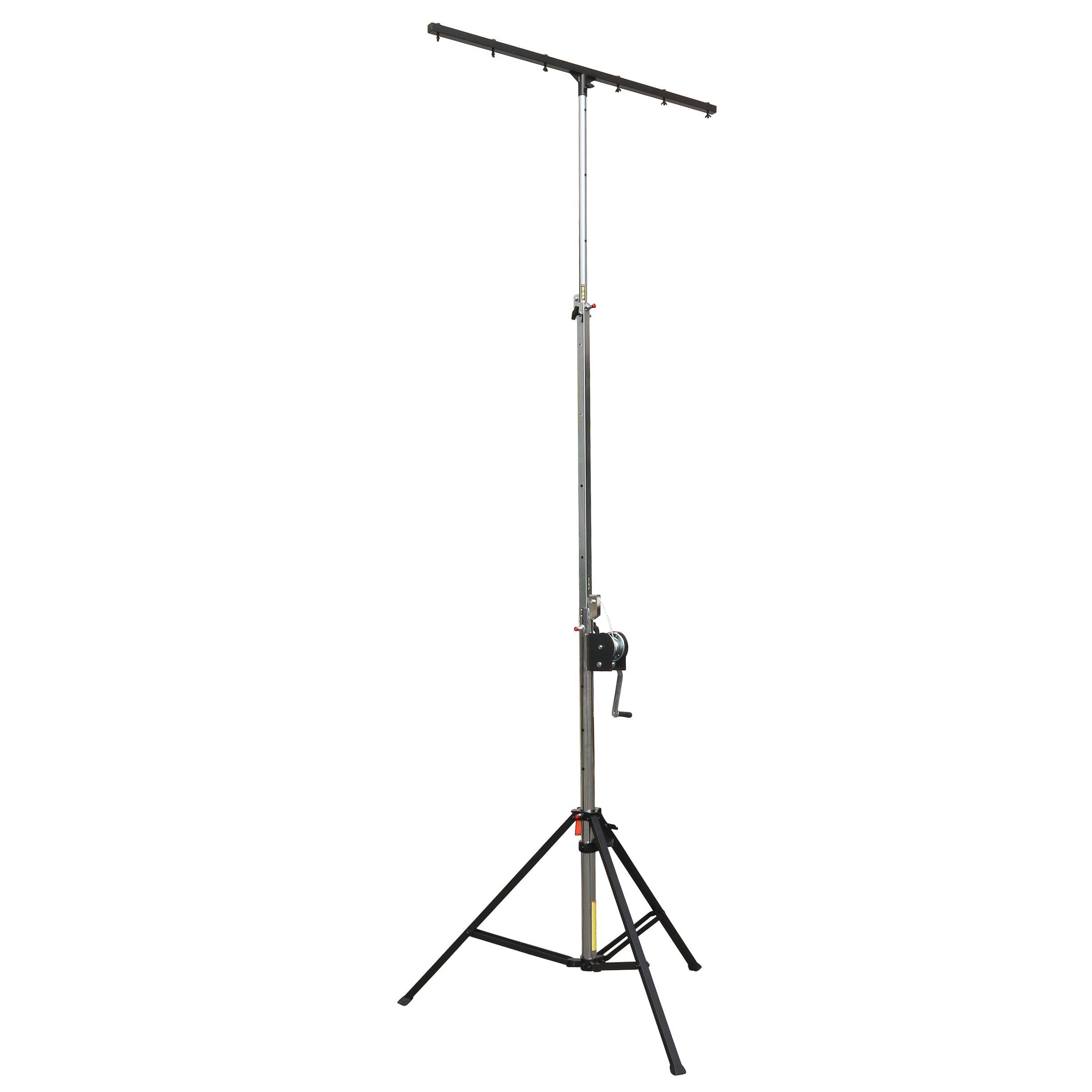 ProX 14 Ft Heavy-duty Lighting Crank Stand for Lifting Truss 220 lbs Capacity Incl 5ft T-Bar