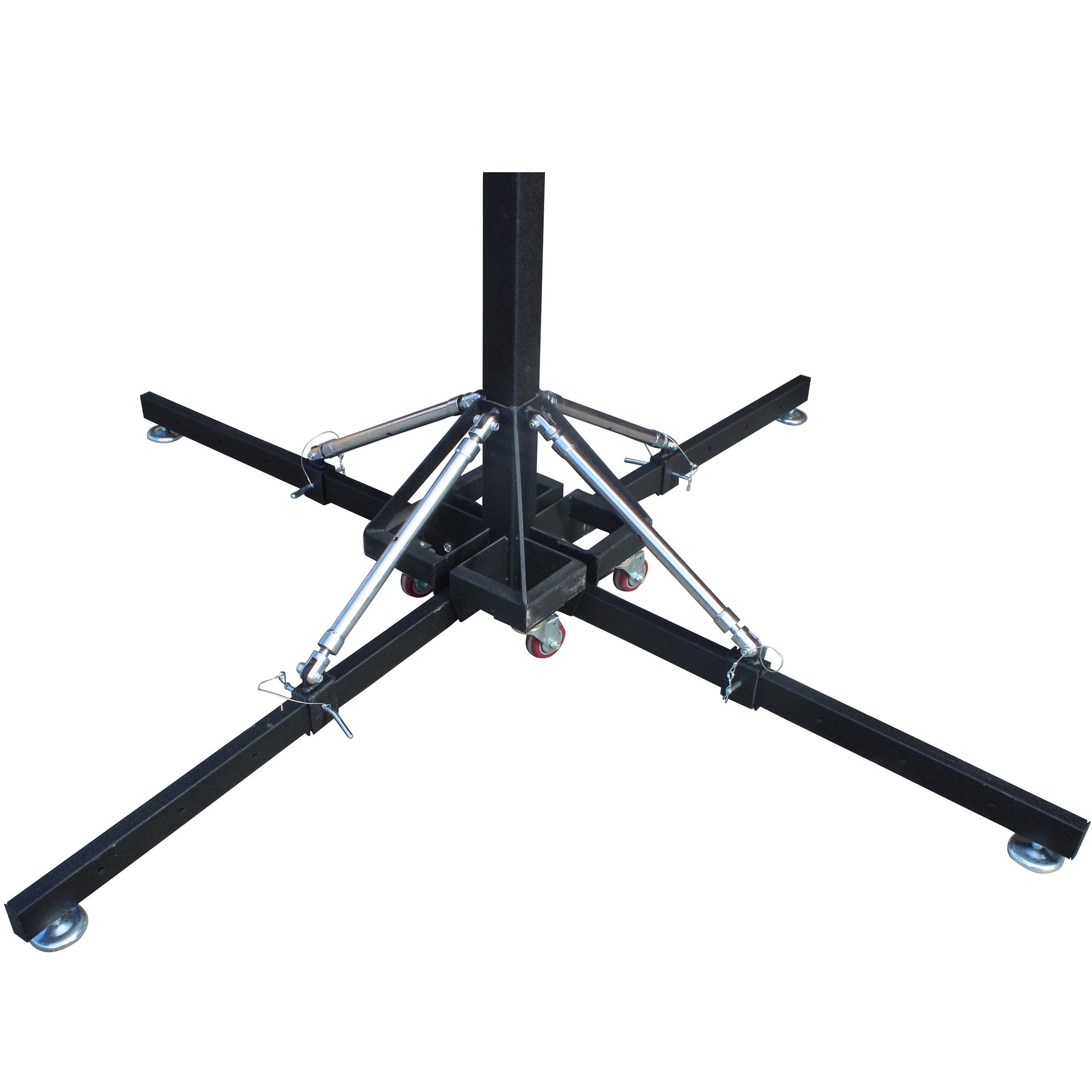 ProX 18 Ft. Lighting Crank Truss Stand 330 Lbs.Capacity Includes T-Adapter Truss Mount