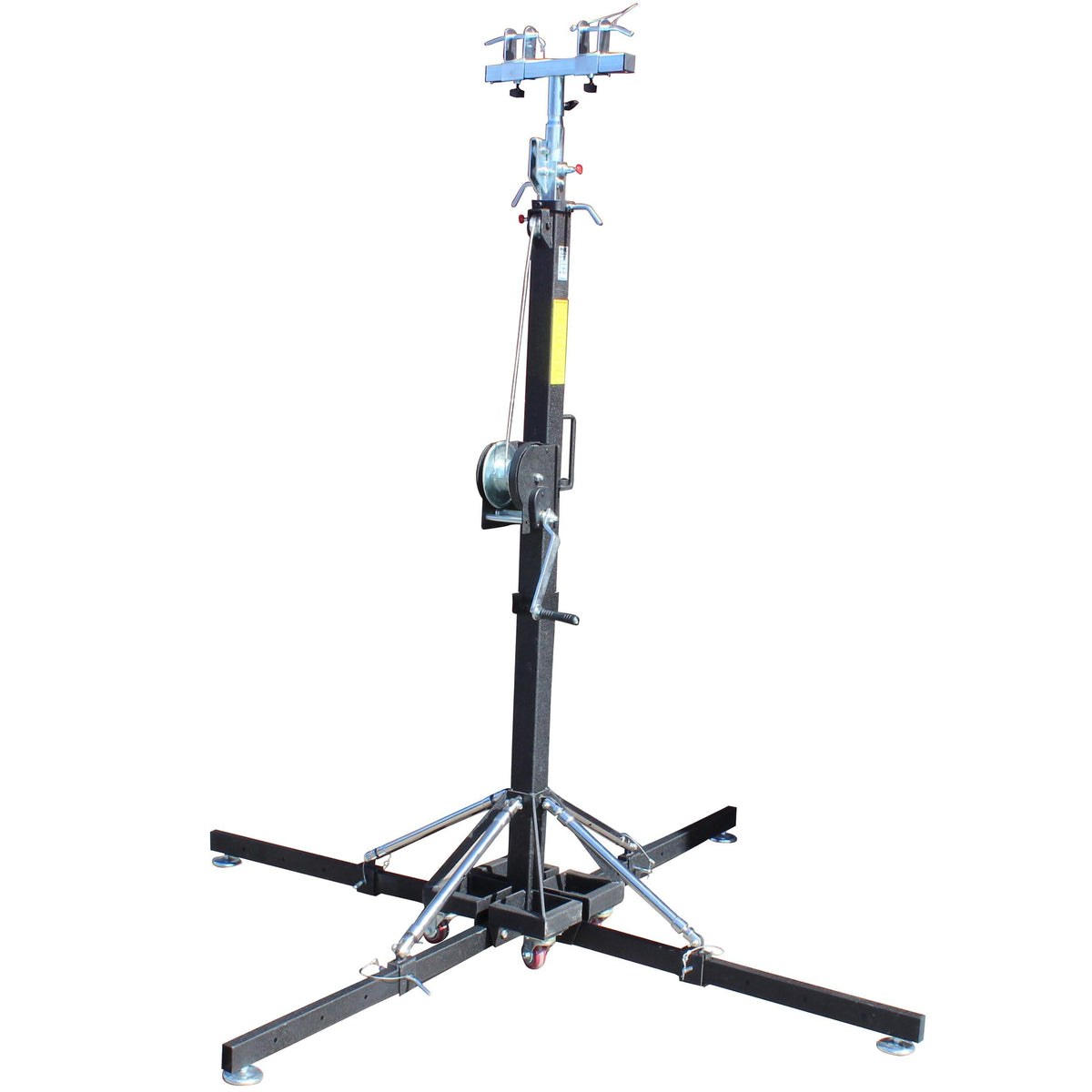 ProX 18 Ft. Lighting Crank Truss Stand 330 Lbs.Capacity Includes T-Adapter Truss Mount.