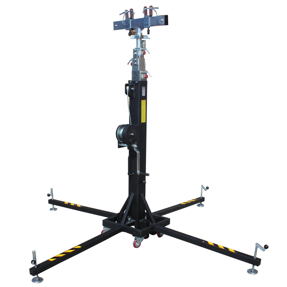ProX XT-CRANK22FT-400 Heavy Duty 22 Ft. High Truss Crank Lighting Stand 400 Lbs. Capacity Includes T-Adapter Truss Mount.