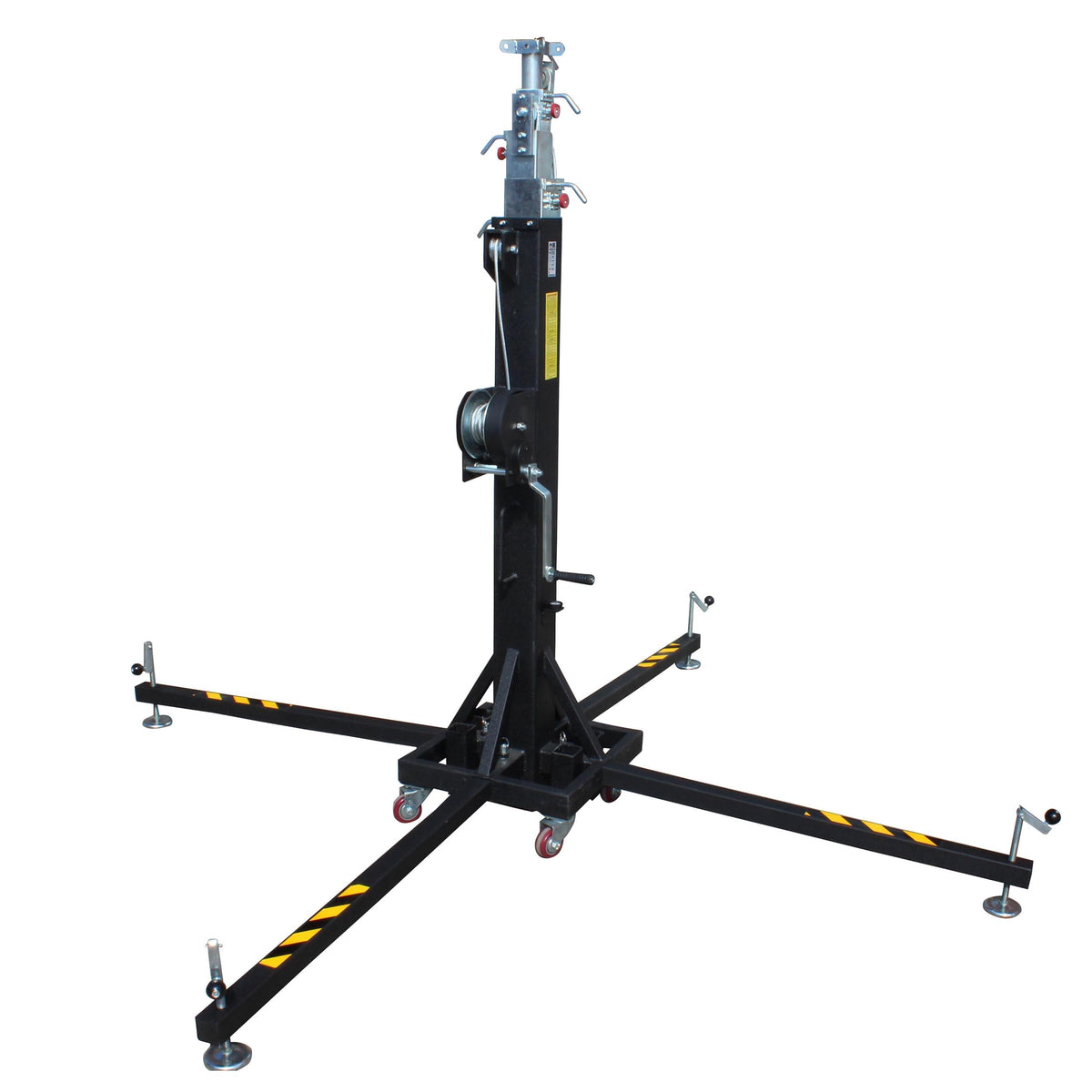 ProX XT-CRANK22FT-400 Heavy Duty 22 Ft. High Truss Crank Lighting Stand 400 Lbs. Capacity Includes T-Adapter Truss Mount.