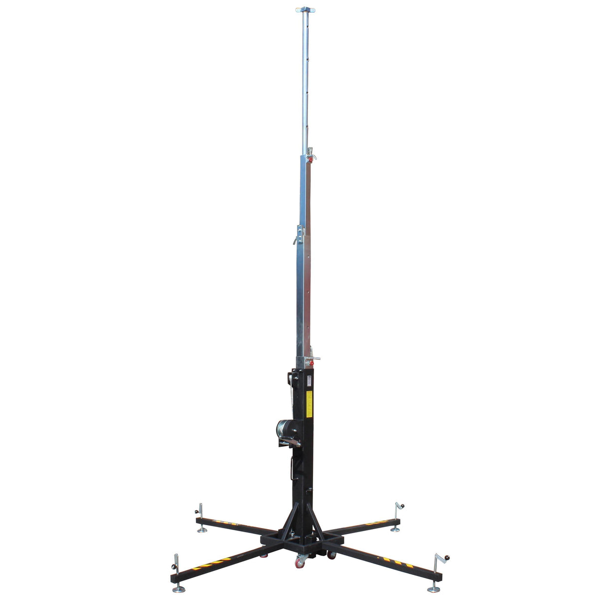 ProX XT-CRANK22FT-400 Heavy Duty 22 Ft. High Truss Crank Lighting Stand 400 Lbs. Capacity Includes T-Adapter Truss Mount.