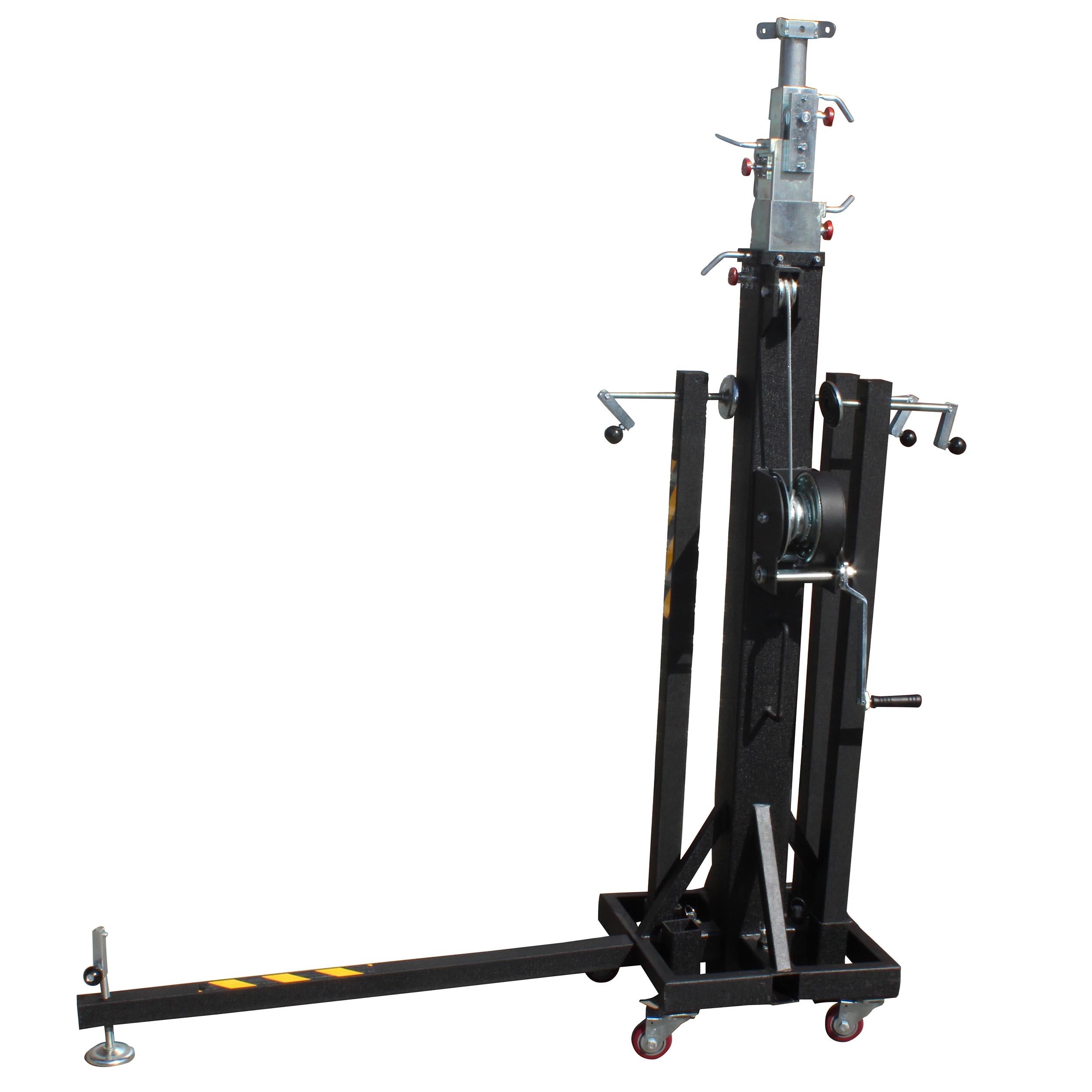 ProX XT-CRANK22FT-400 Heavy Duty 22 Ft. High Truss Crank Lighting Stand 400 Lbs. Capacity Includes T-Adapter Truss Mount.