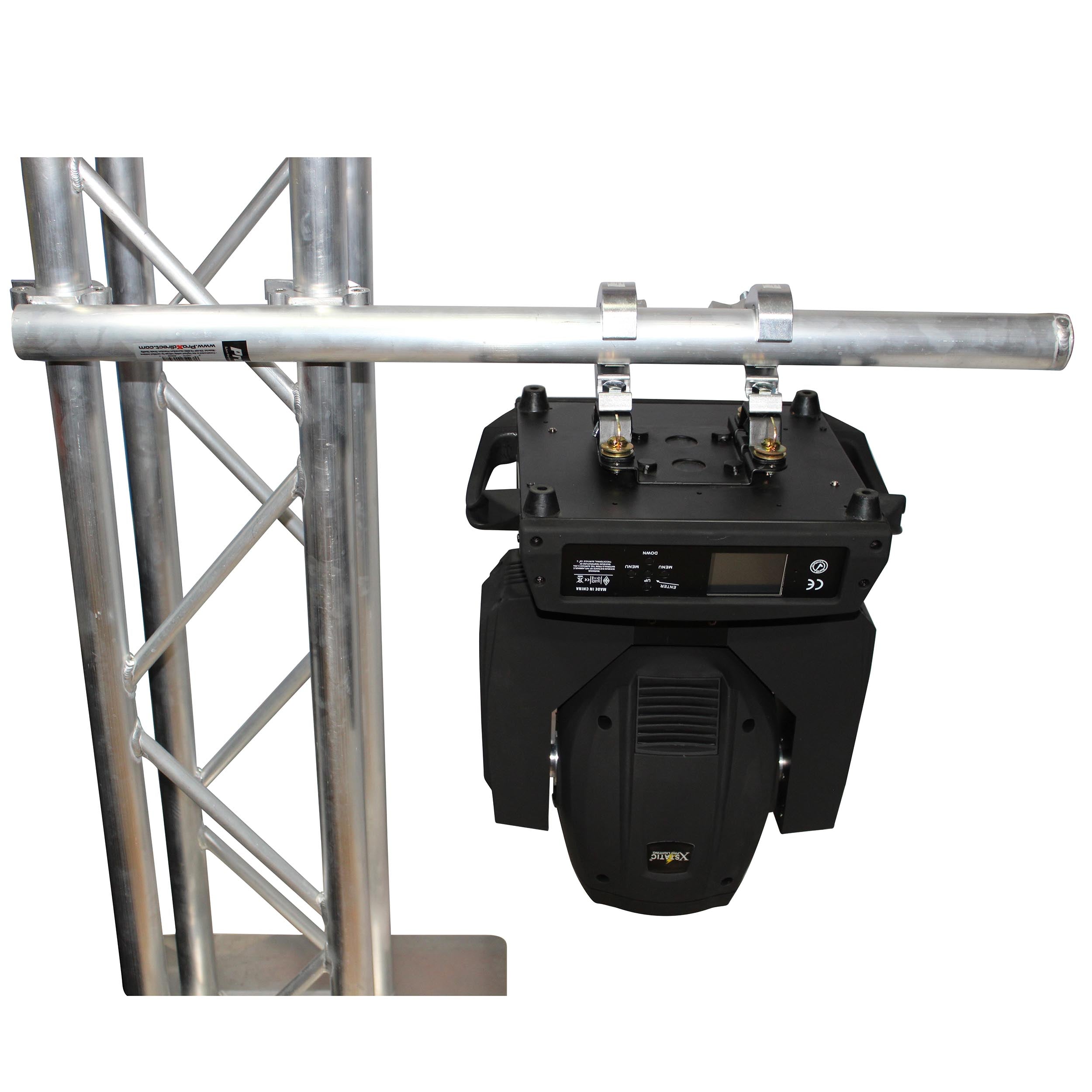ProX 36 Inch Mounting 2" Pole arm F32 F34 with Dual O Clamps 150 Lbs Load for Lighting and moving heads