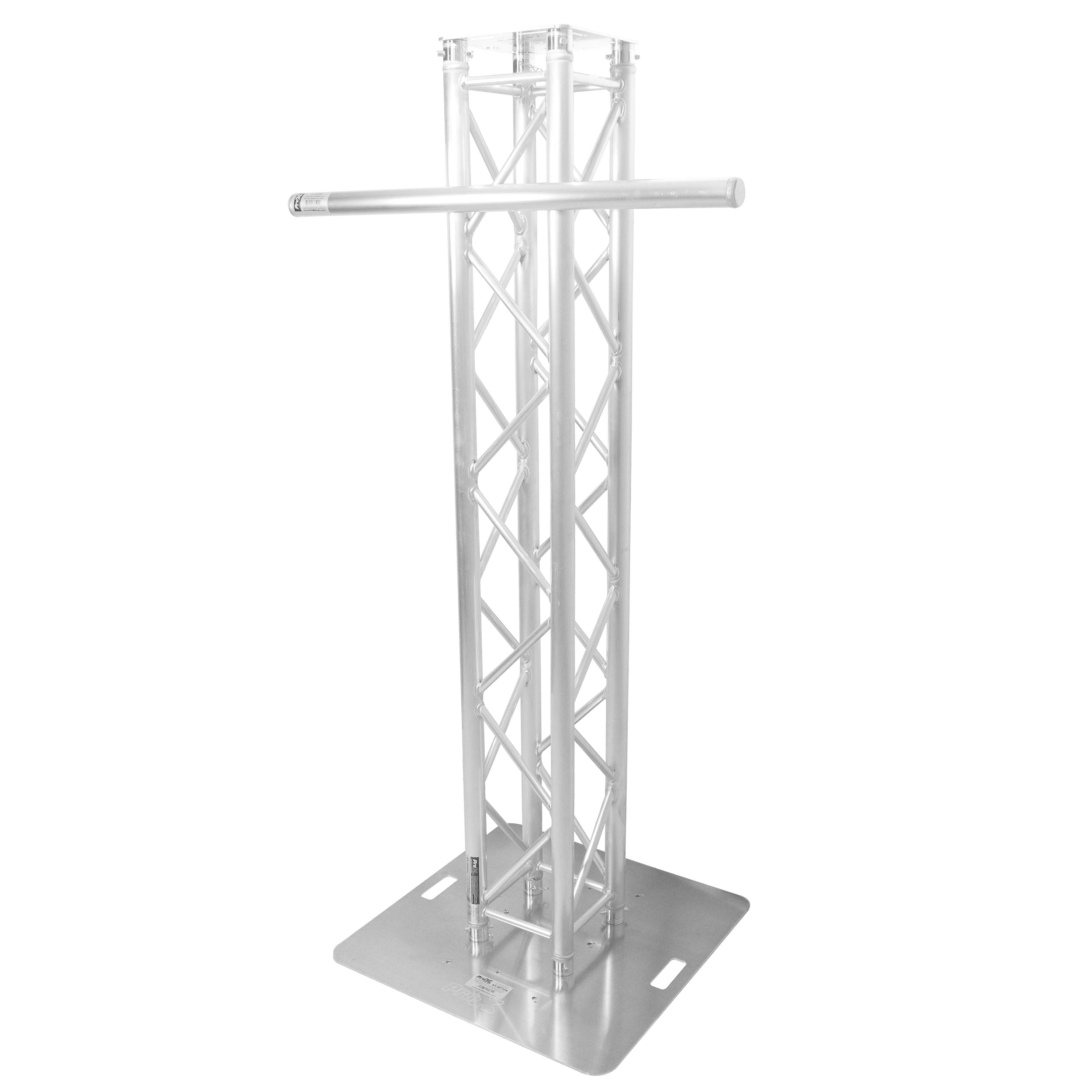 ProX 40 inch Truss Mounting Pole Extension Pole for Mounting Stage Lighting and more.