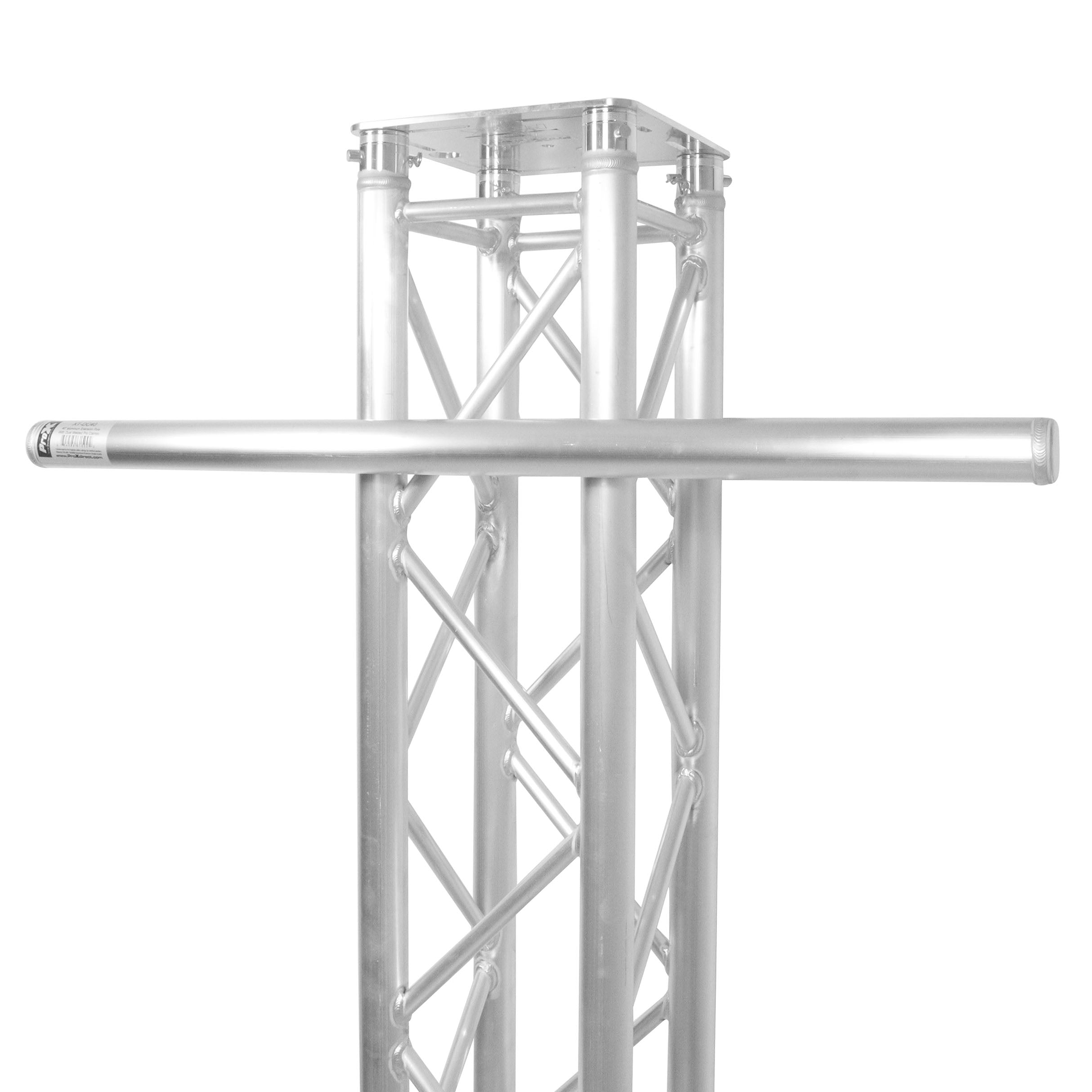 ProX 40 inch Truss Mounting Pole Extension Pole for Mounting Stage Lighting and more