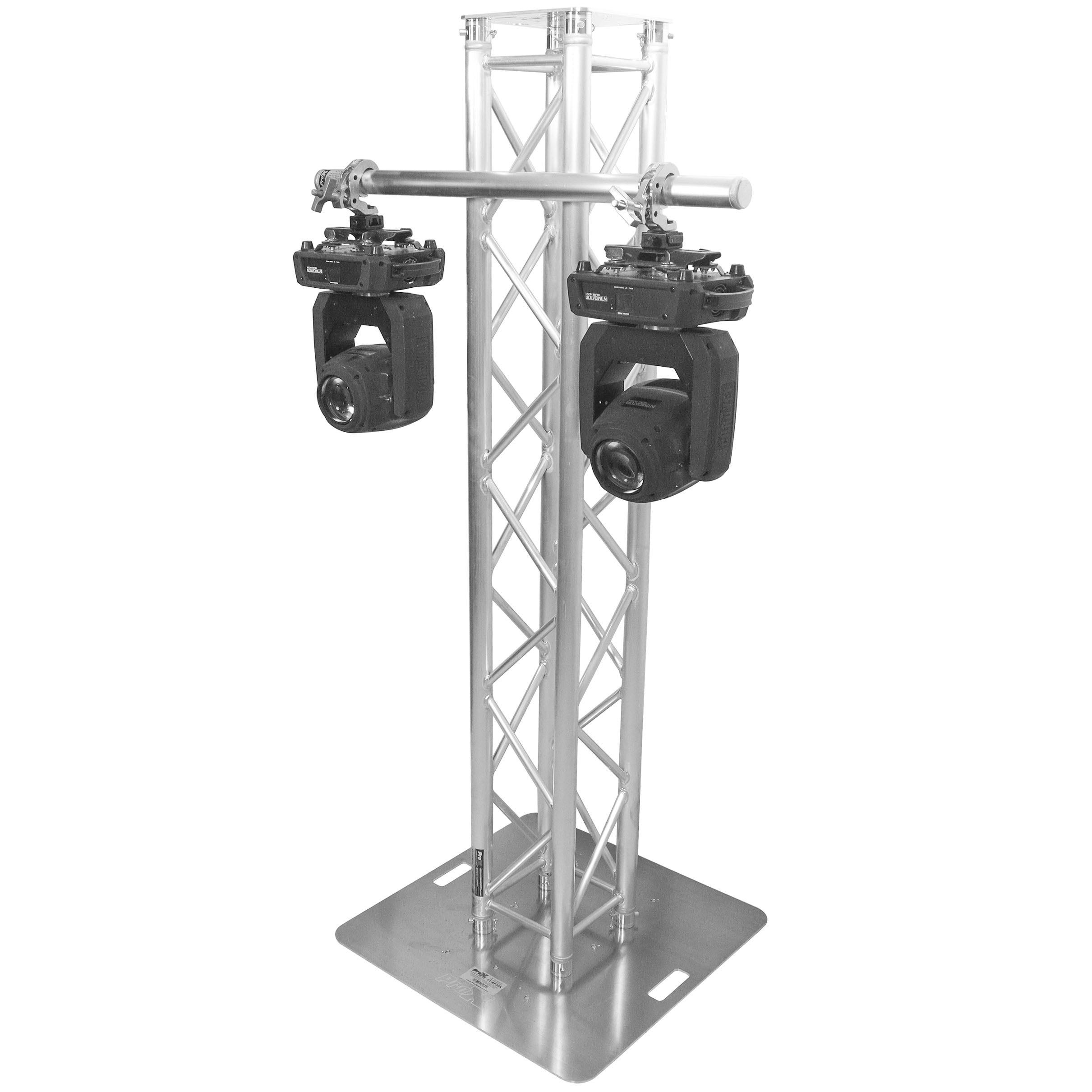 ProX 40 inch Truss Mounting Pole Extension Pole for Mounting Stage Lighting and more.