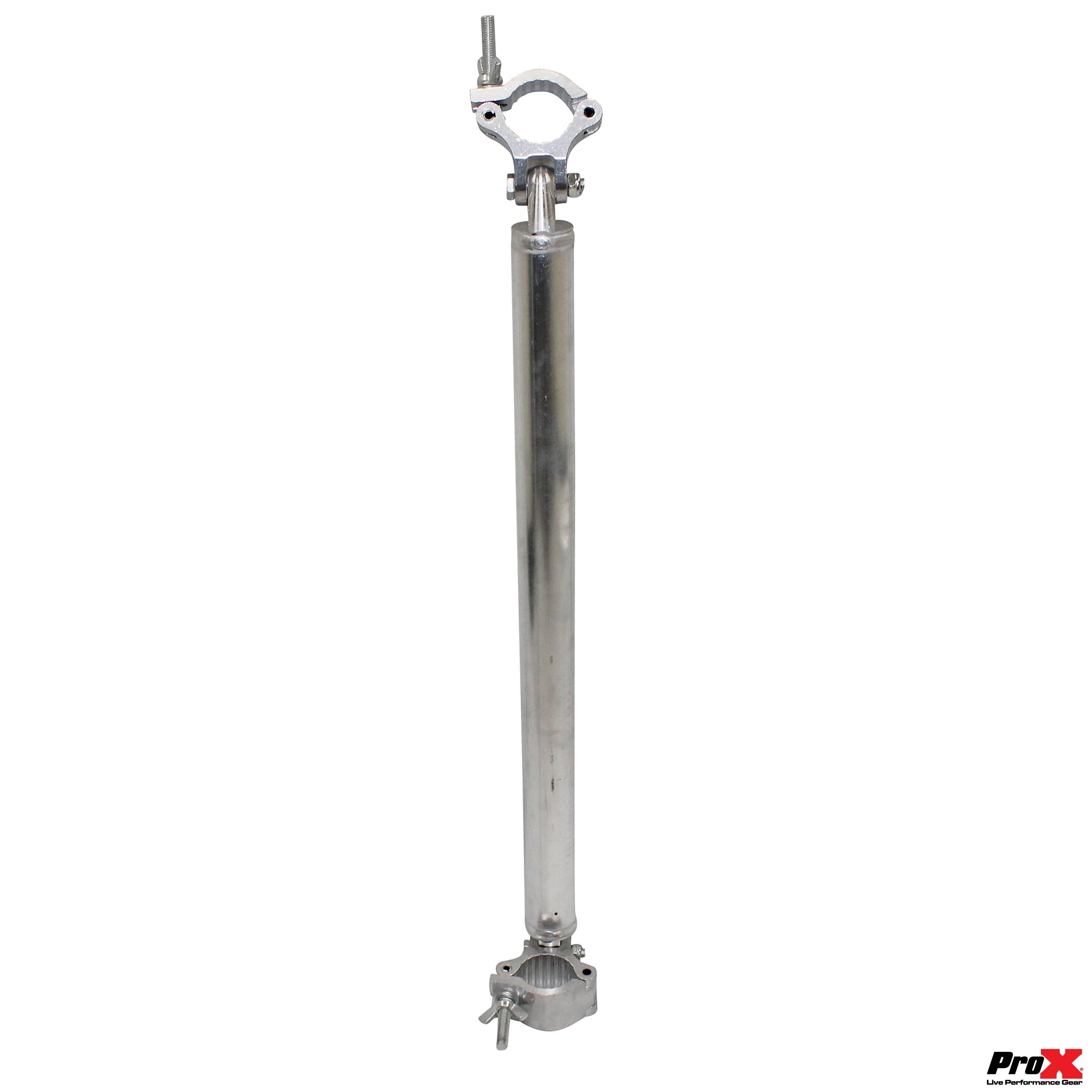 ProX 32 Inch (81.28cm) Single Truss Tube W-Clamp and Hinge on Each End | 2 Inch | 2mm Wall