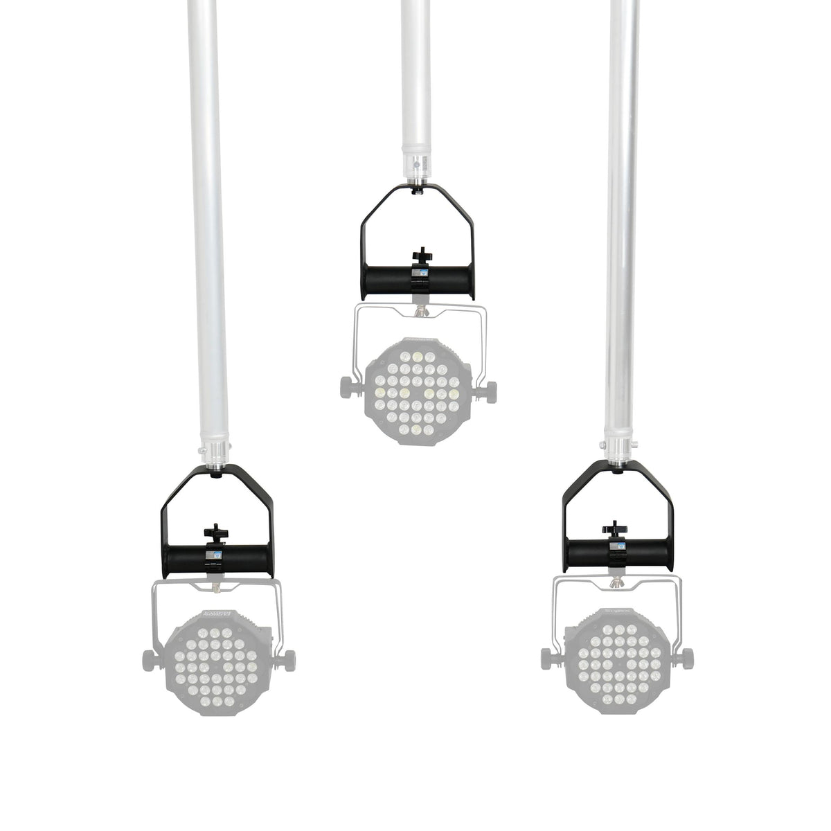 ProX Modular Stirrup Lighting Mount Bracket for F31 1-Point Truss Tube 2" OD Tube 110 lbsSWL.