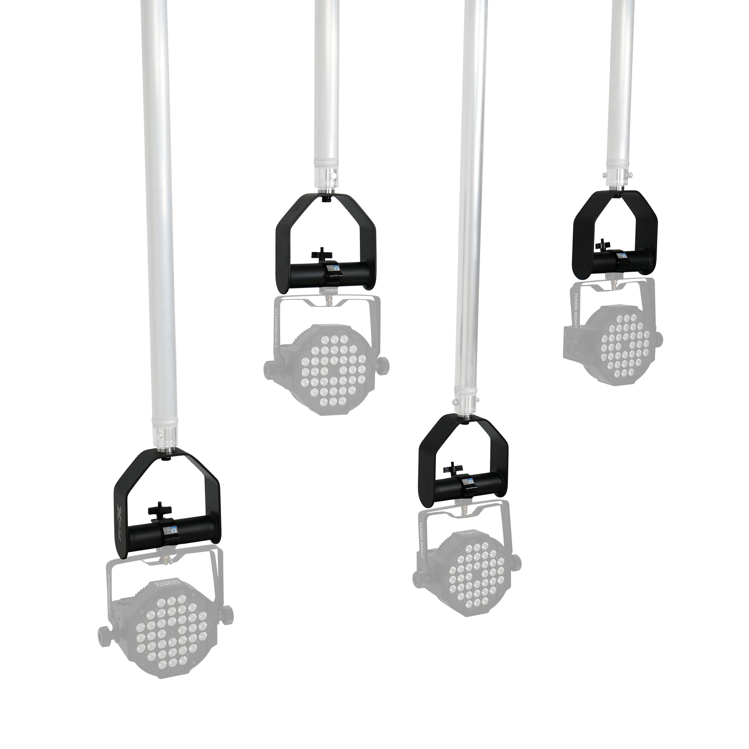 ProX Modular Stirrup Lighting Mount Bracket for F31 1-Point Truss Tube 2" OD Tube 110 lbsSWL