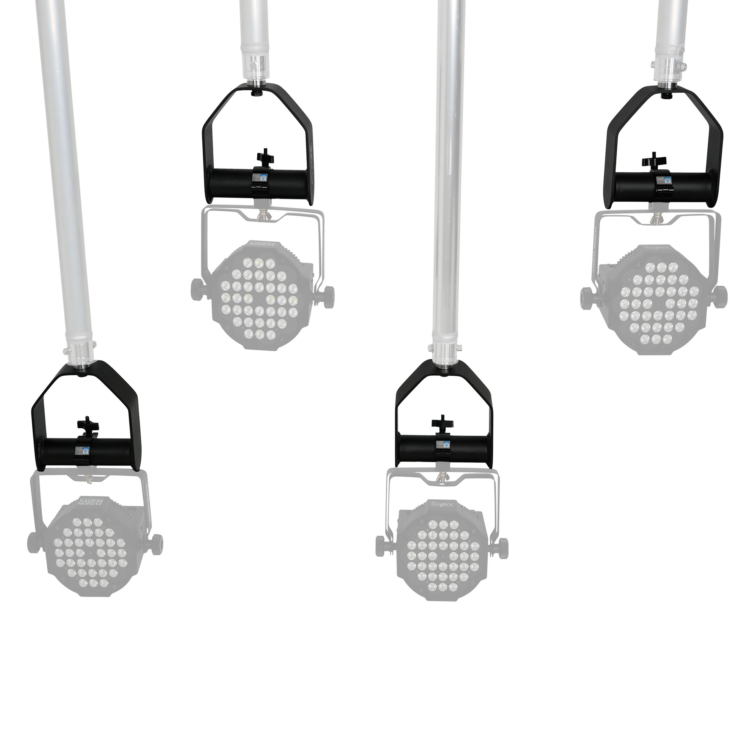 ProX Modular Stirrup Lighting Mount Bracket for F31 1-Point Truss Tube 2" OD Tube 110 lbsSWL