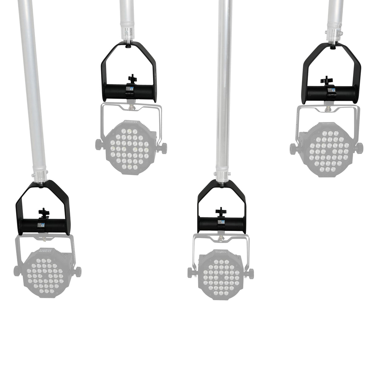 ProX Modular Stirrup Lighting Mount Bracket for F31 1-Point Truss Tube 2" OD Tube 110 lbsSWL.