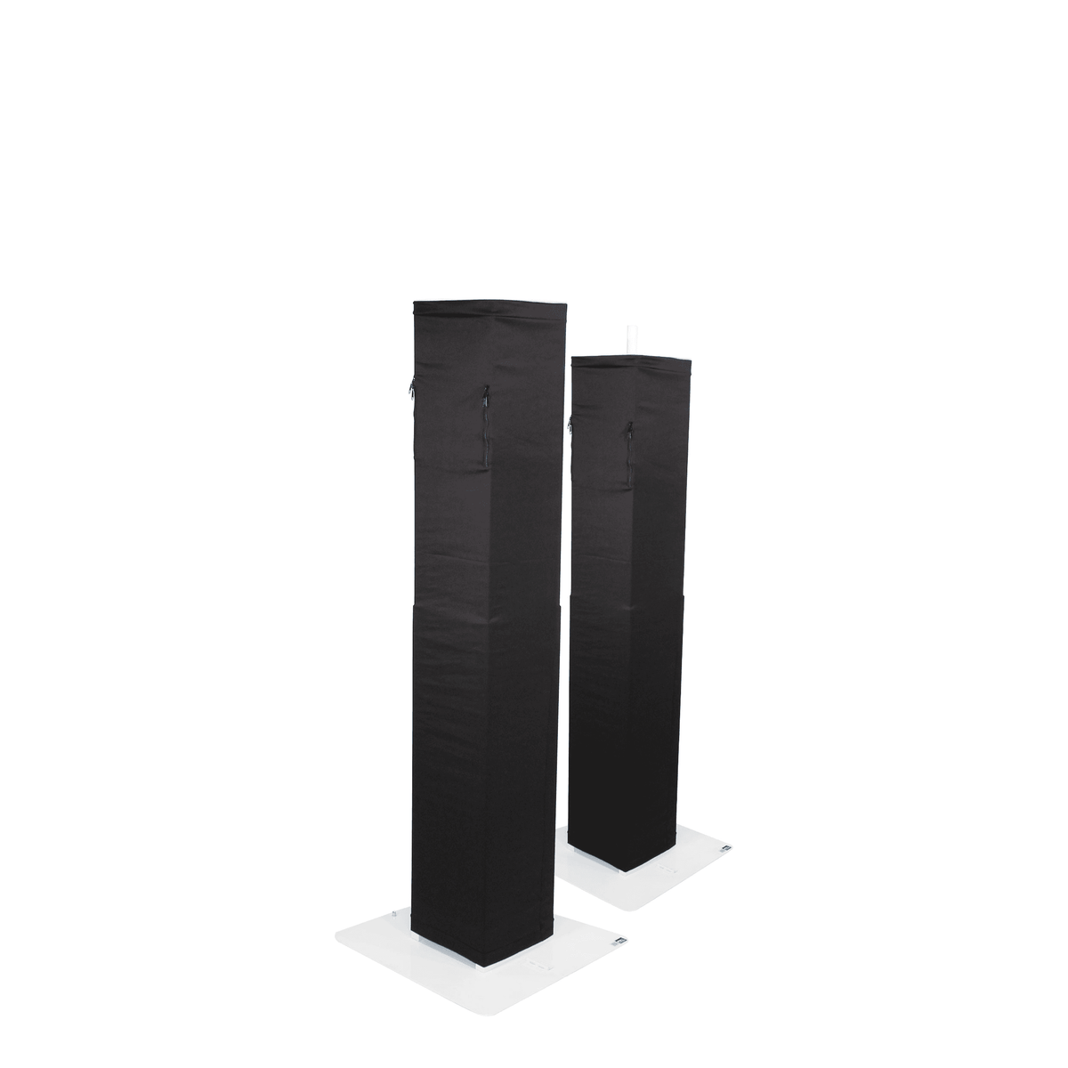 ProX Replacement Lycra Fabric Scrim for ProX Flex Tower™ TV - Black w/ Storage Bag.