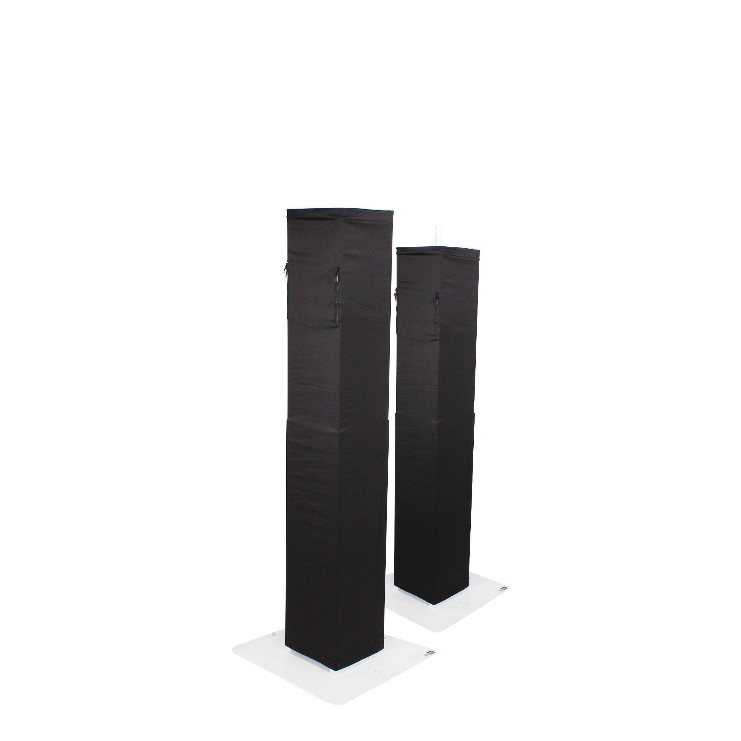 ProX Replacement Lycra Fabric Scrim for ProX Flex Tower™ TV - Black w/ Storage Bag