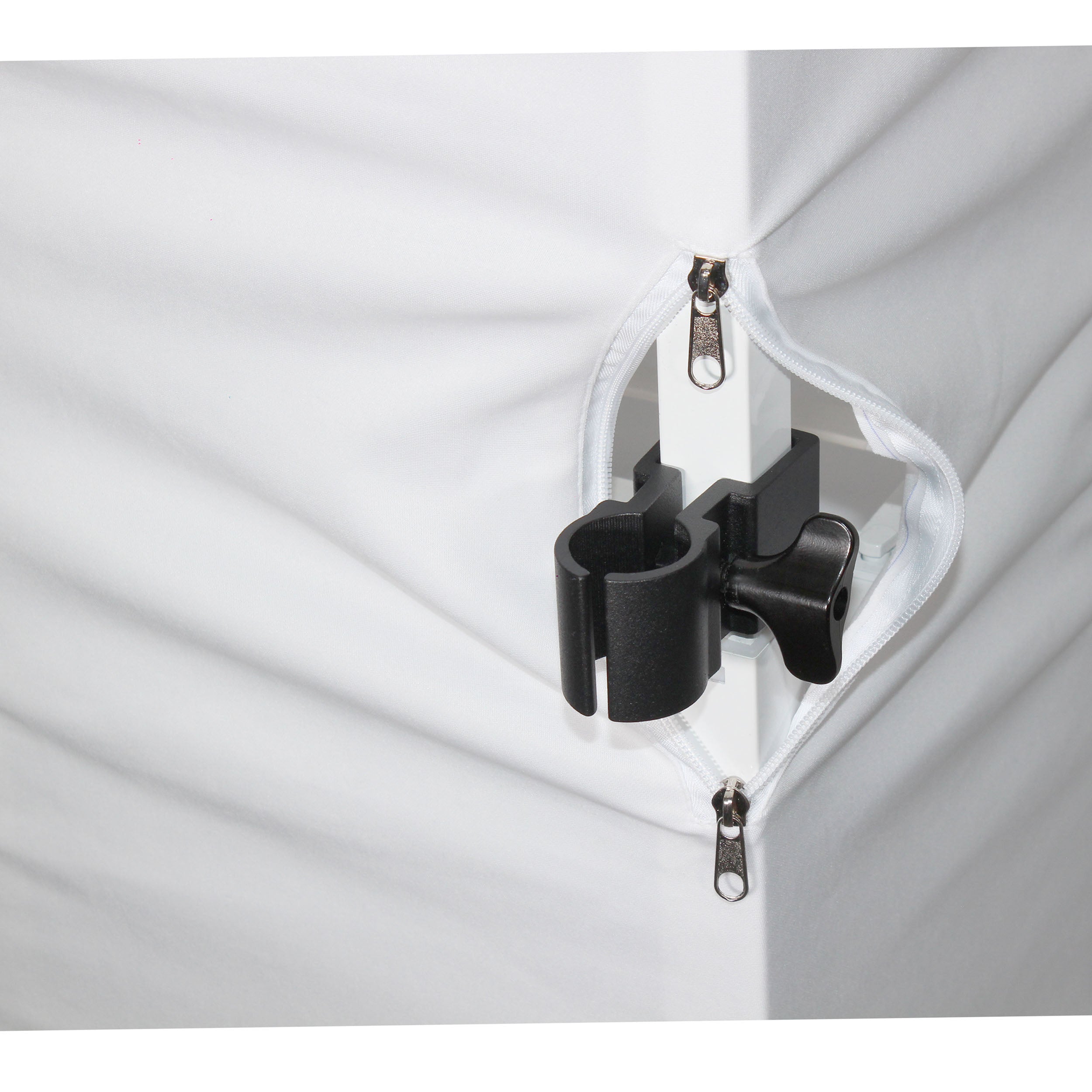 ProX Flex Totem TV - 3ft to 6ft Height Adjustable Totem Stand Incl. TV Mount, Foldable Base Plate and Speaker Stud