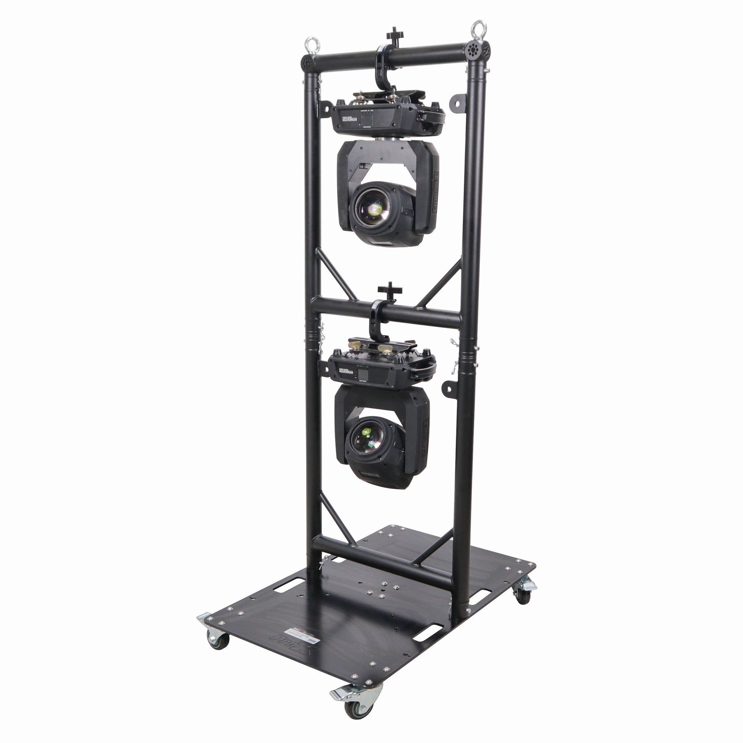 ProX XT-GRUPKGX3BLK - Truss Modular 3X Rapid U Grid Trio Package for Lighting, Black Finish.