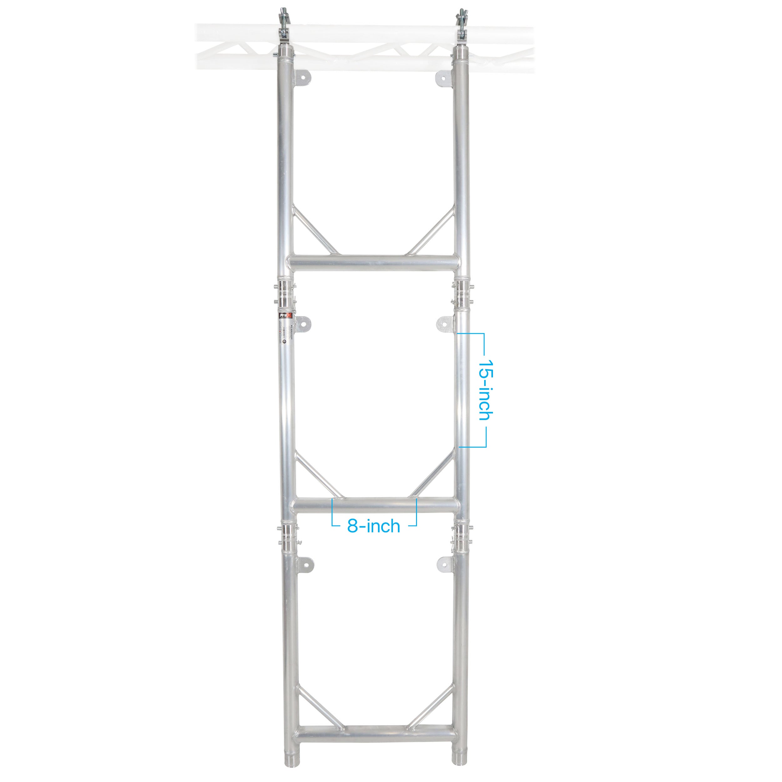 ProX 24" Truss Tube with Dual Clamp for ProX XT-GRU Rapid Grid Modular System