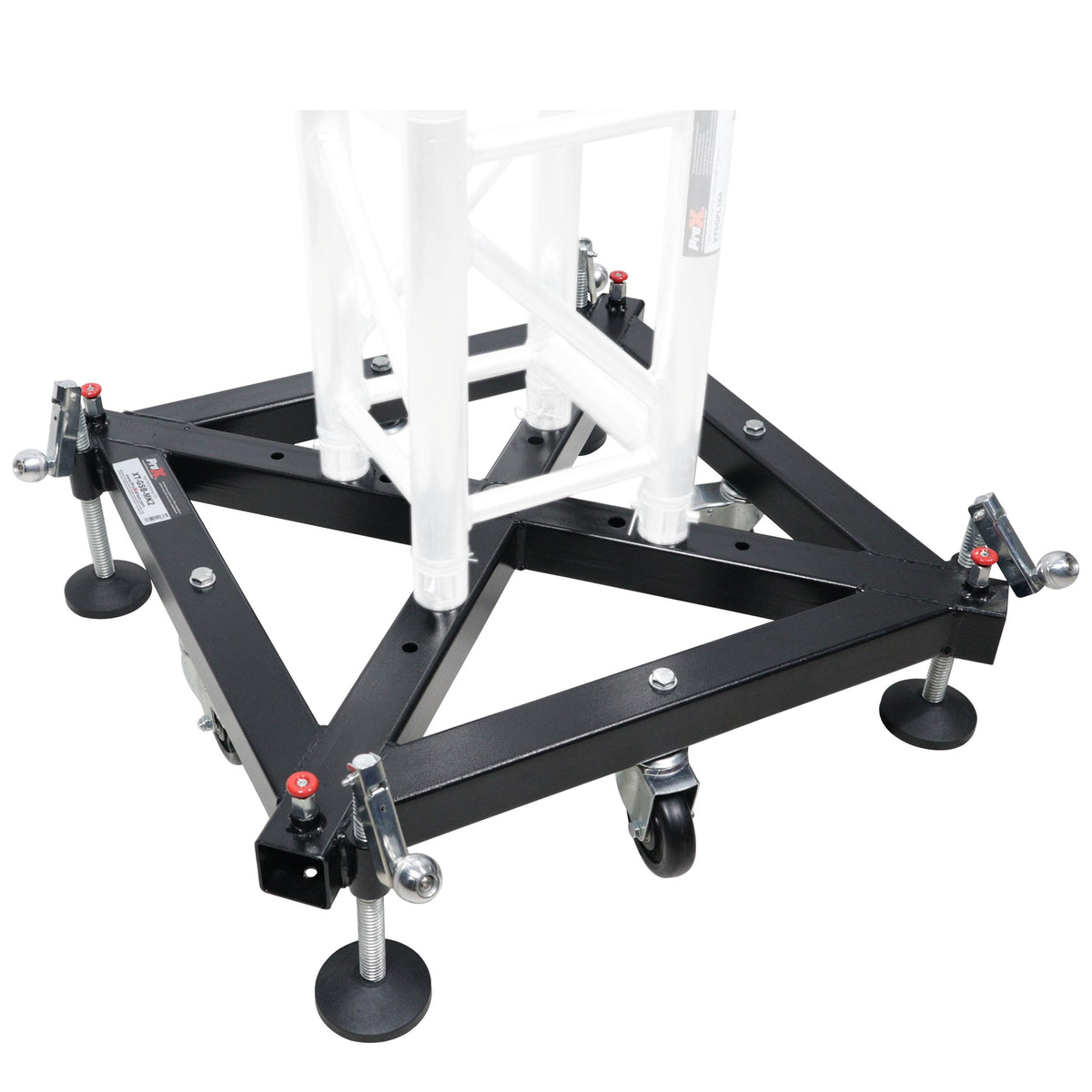 ProX Ground Support & Leg Stabilizer Package Includes Rolling Base 4x Outrigger Leg Braces.