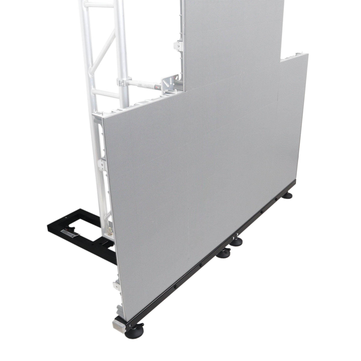 ProX Ground Support Stabilizing 1M / 3.28ft T-Base for LED Screen Wall Stacking for F32 or 12-inch Bolt Truss Segments