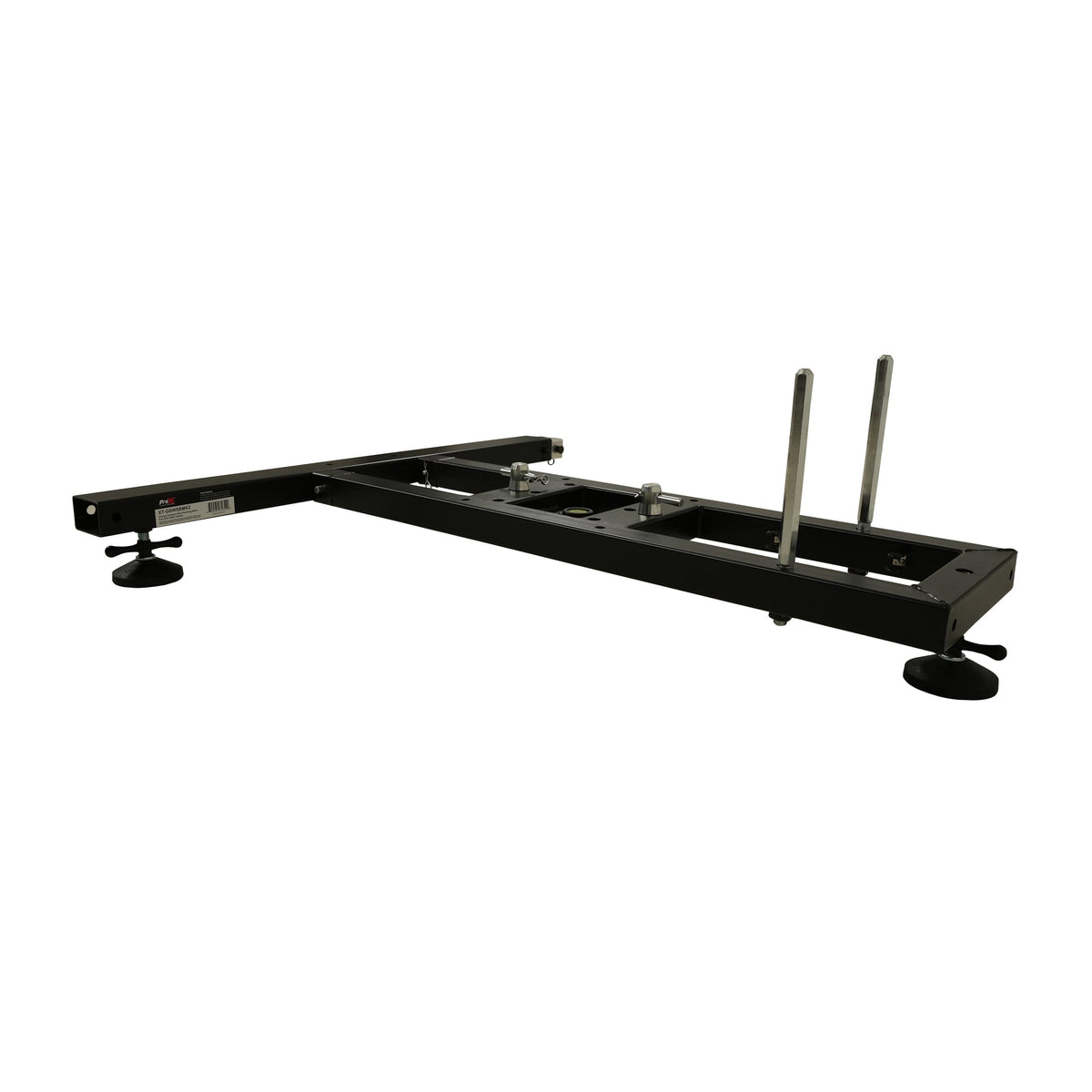 ProX Ground Support Stabilizing 1M / 3.28ft T-Base for LED Screen Wall Stacking for F32 or 12-inch Bolt Truss Segments.