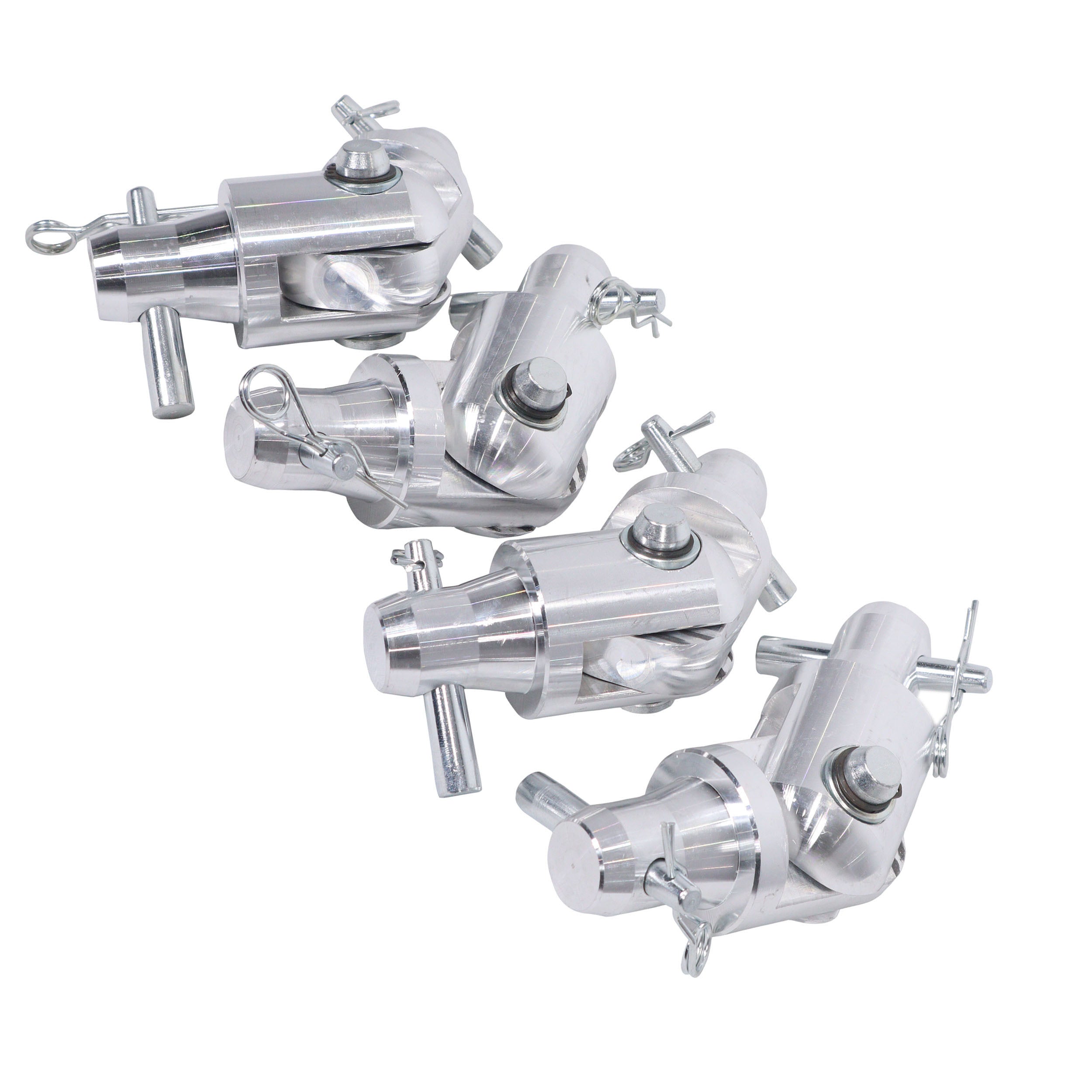 ProX Pack of 4 Conical Tube Ground Support Post towers Male to Male Hinge Joint Fits F31 F32 F34