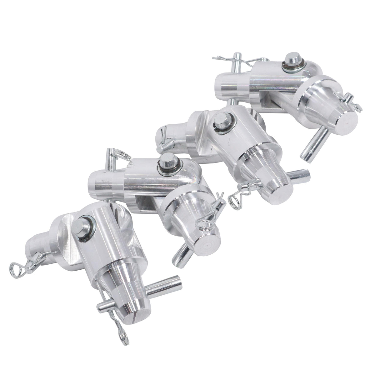 ProX Pack of 4 Conical Tube Ground Support Post towers Male to Male Hinge Joint Fits F31 F32 F34.