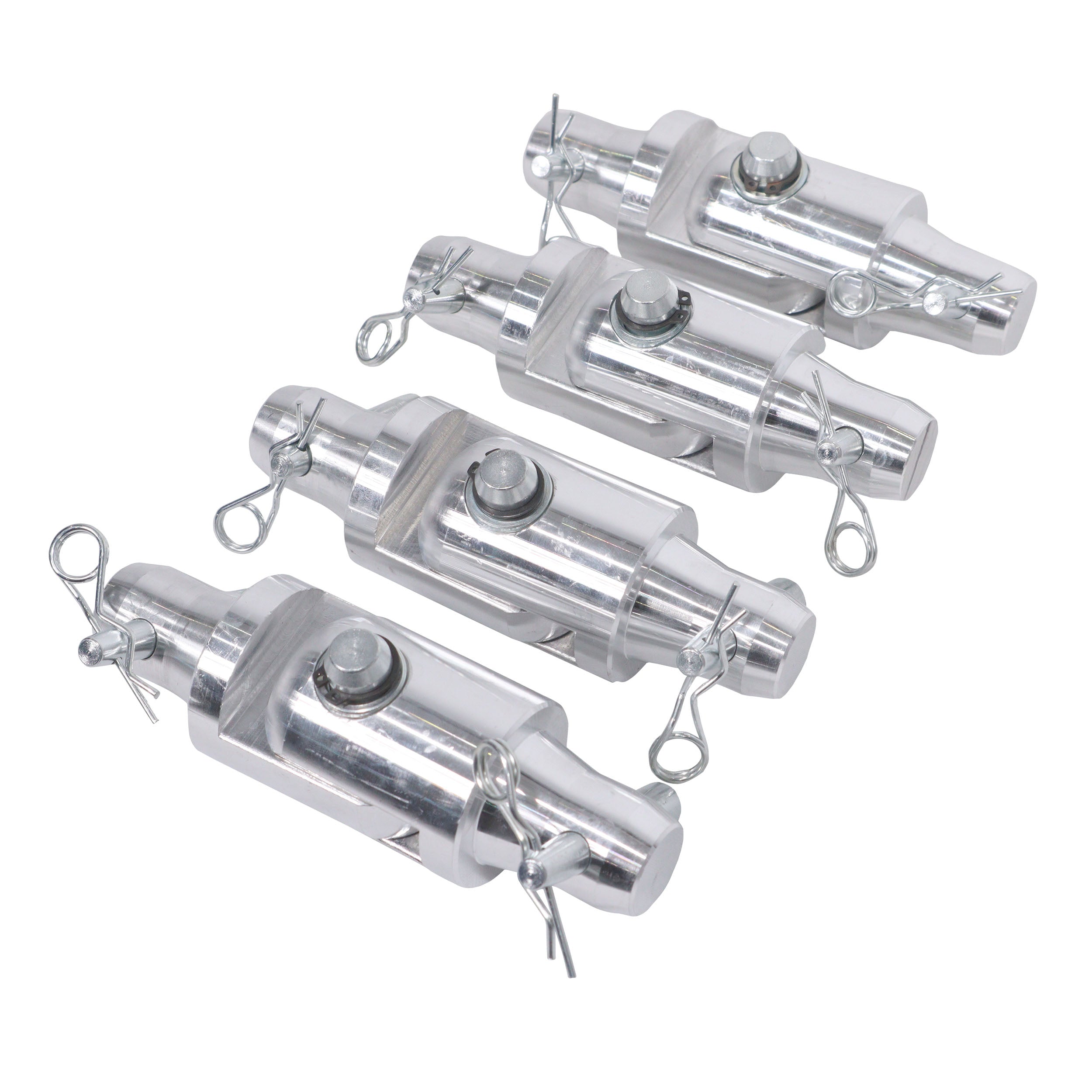 ProX Pack of 4 Conical Tube Ground Support Post towers Male to Male Hinge Joint Fits F31 F32 F34