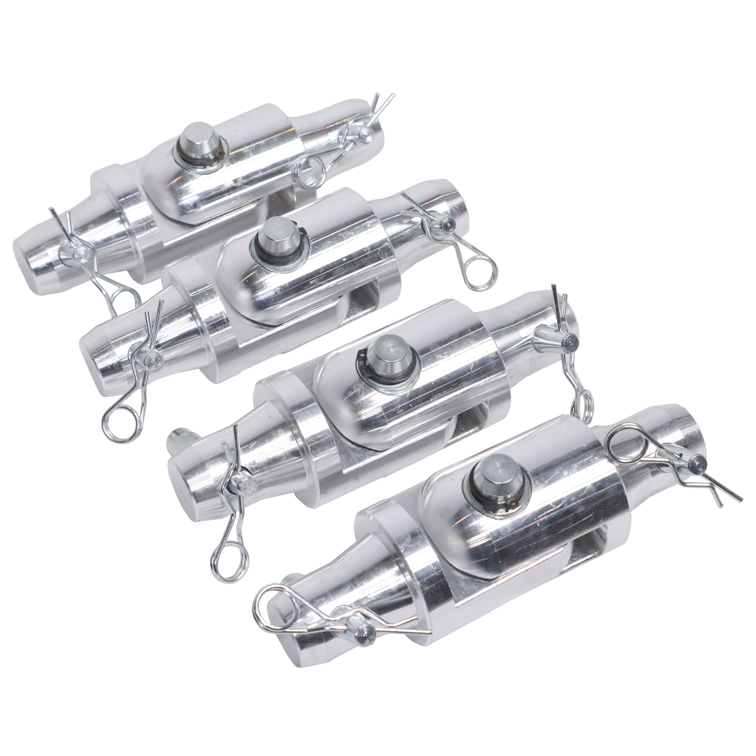 ProX Pack of 4 Conical Tube Ground Support Post towers Male to Male Hinge Joint Fits F31 F32 F34