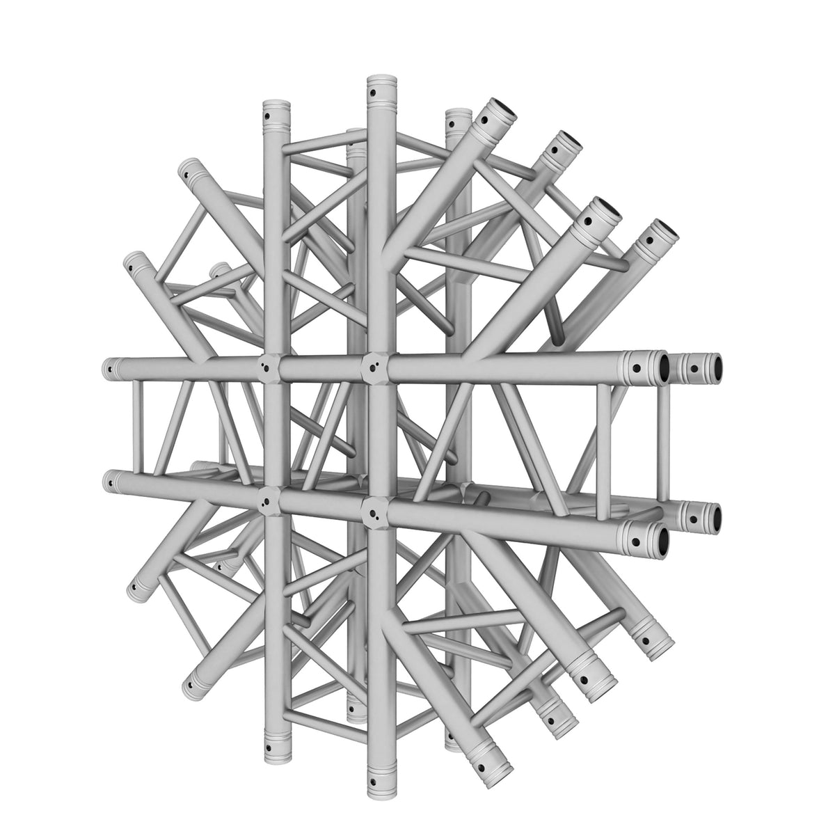 ProX 8-Way + 2-way Top Bottom Spider Lighting Junction Box - Spider Shaped Truss for F34 Conical Truss.
