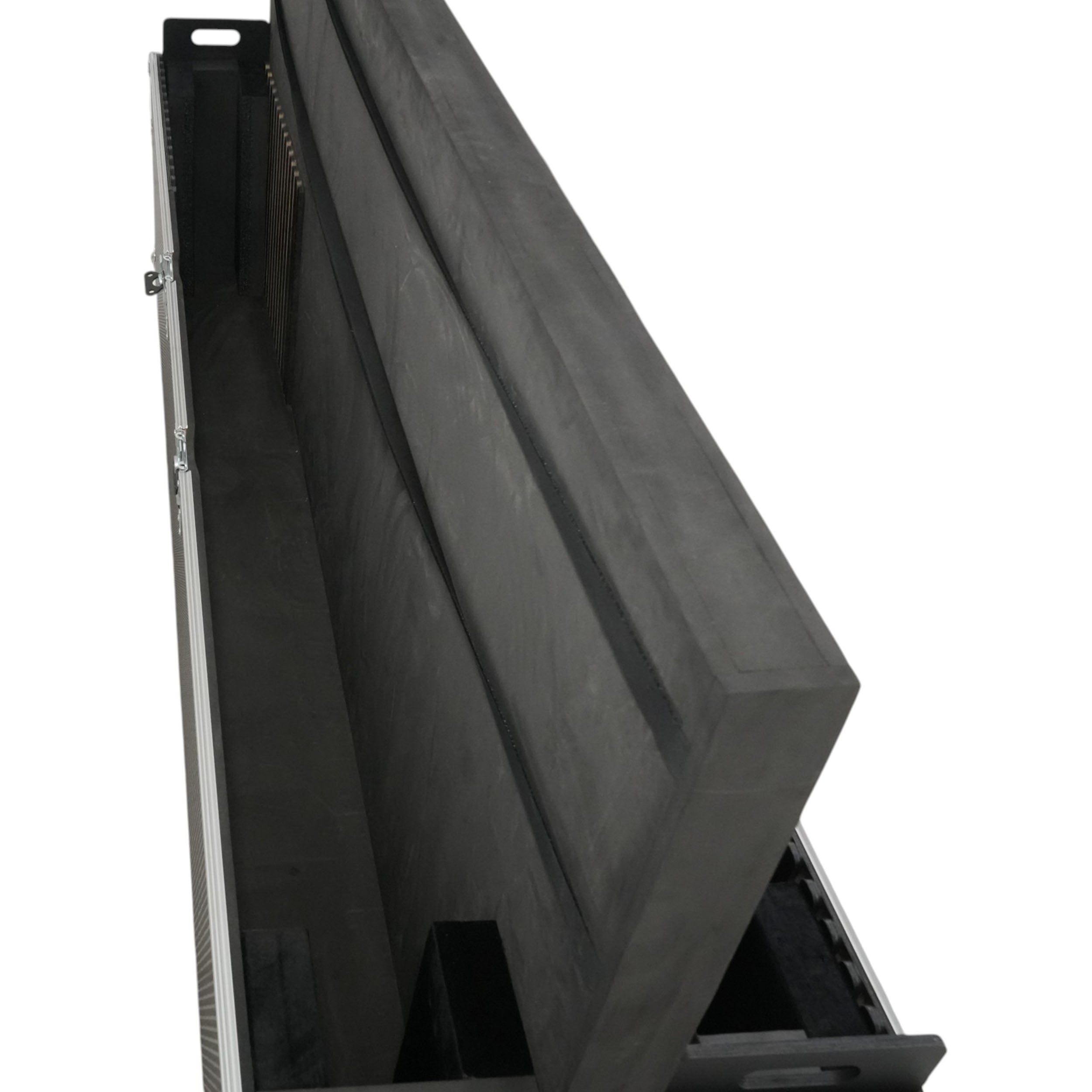 ProX Universal Case For Flat Panel Dual Monitor LED LCD TV Dual 80" to 100" Adjustable Flight Case W 4" Casters