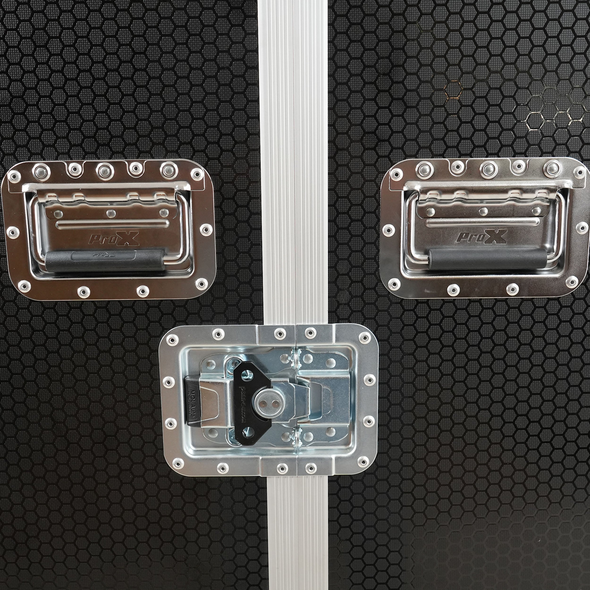 ProX Universal Case For Flat Panel Dual Monitor LED LCD TV Dual 80" to 100" Adjustable Flight Case W 4" Casters