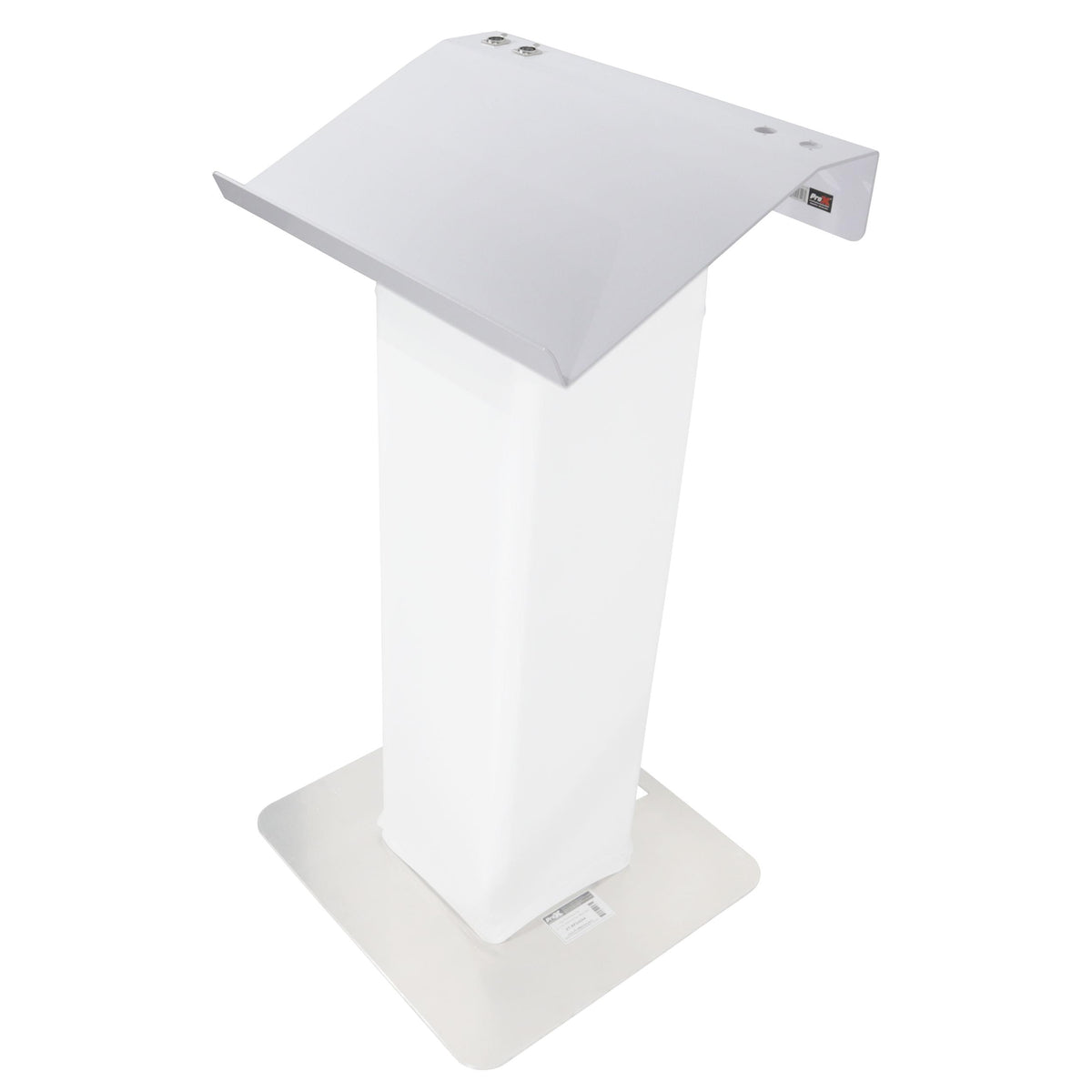 ProX Truss Lectern 24" White Finish Aluminum Fits F34 w/ 4x Punched for D-Series Connectors.
