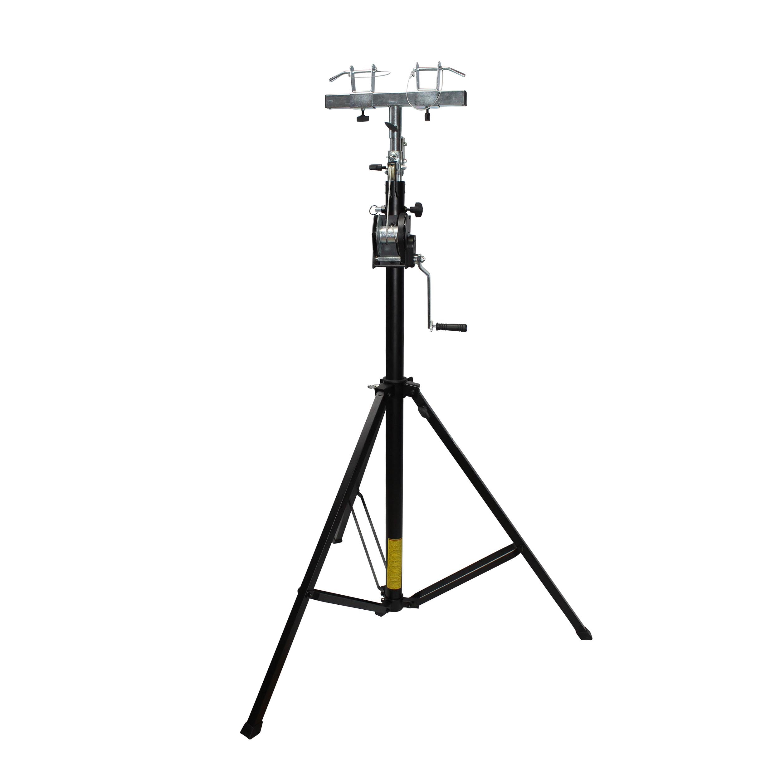 ProX 14 Ft Heavy-duty Lighting Crank Truss Stage Stand Includes T-Adapter Truss Mount 200 lbs Capacity