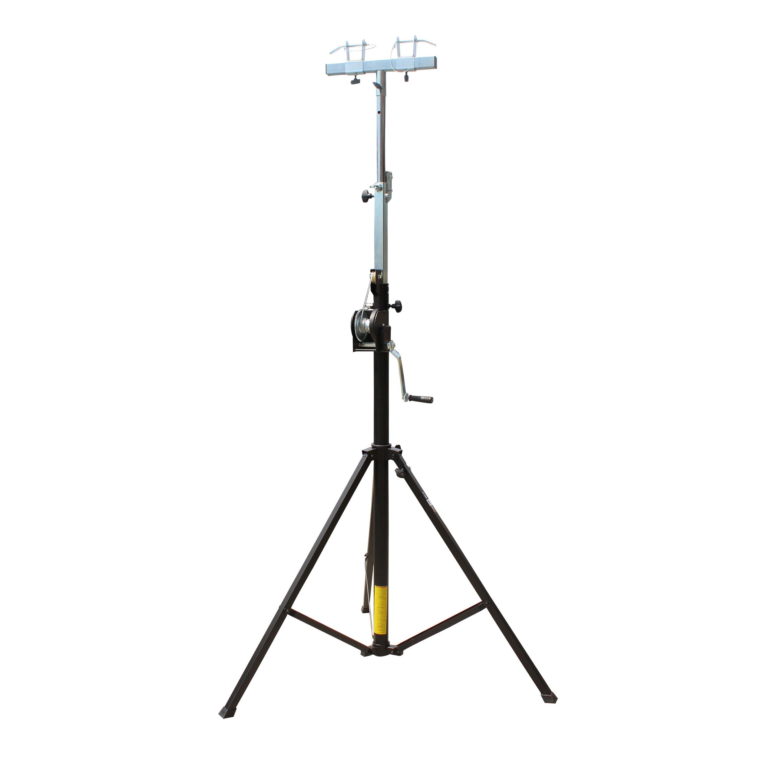 ProX 14 Ft Heavy-duty Lighting Crank Truss Stage Stand Includes T-Adapter Truss Mount 200 lbs Capacity